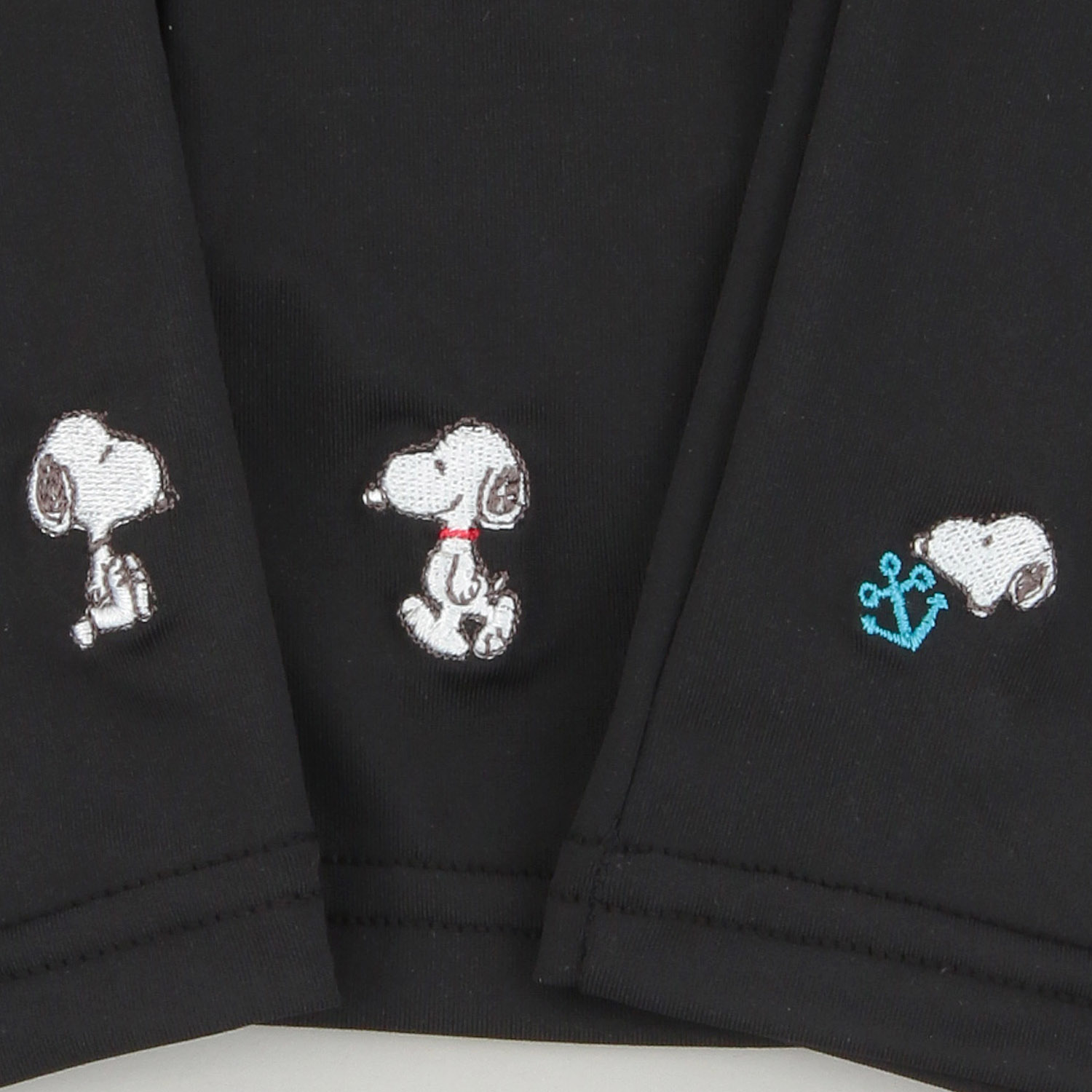 スヌーピー 刺しゅう アームカバー 55cm丈【在庫限り】 - 画像3