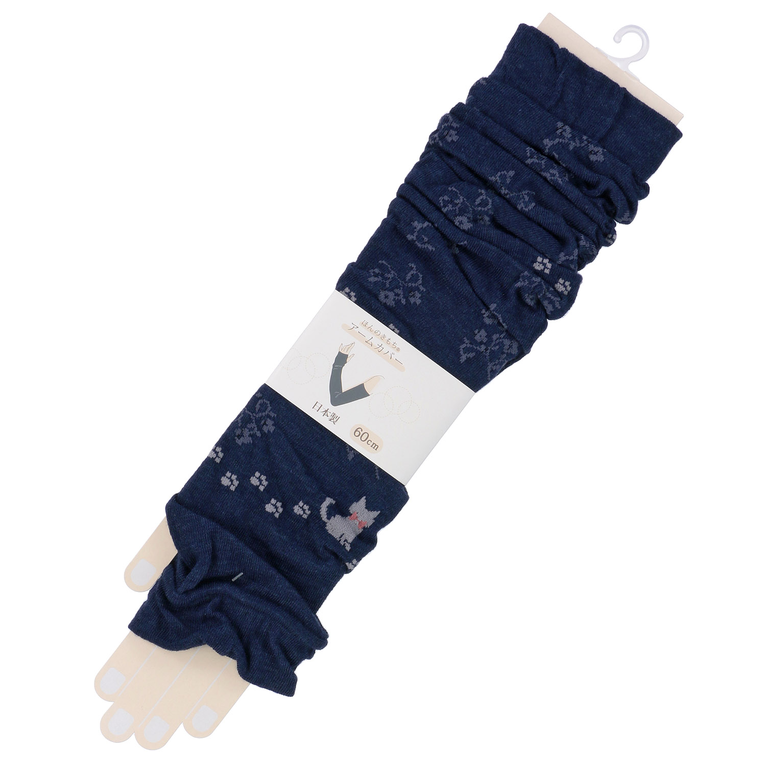 ほんのきもち アームカバー 60cm 小花 キャット【在庫限り】 - 画像4