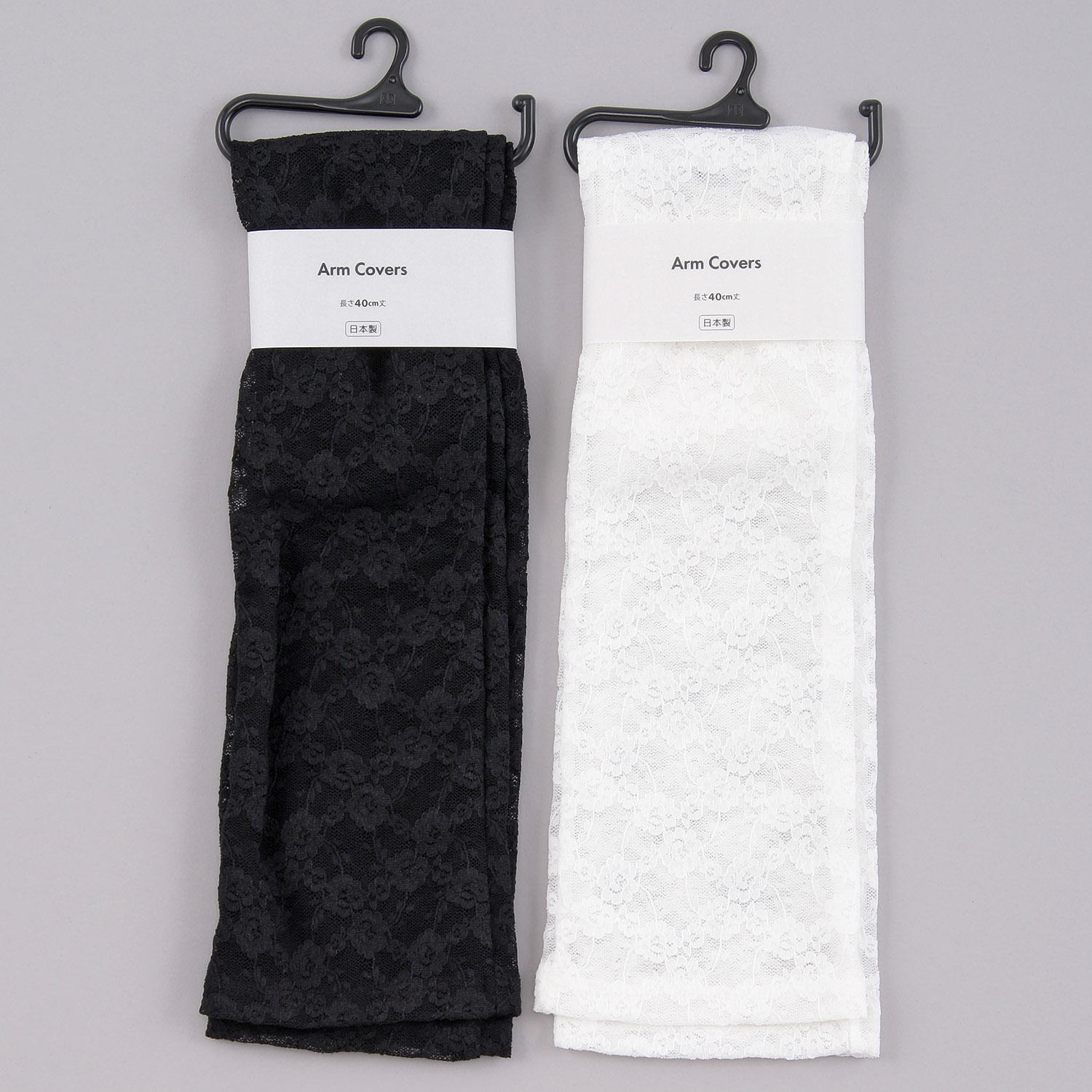 アームカバー レース 花柄 約40cm丈【在庫限り】 - 画像1