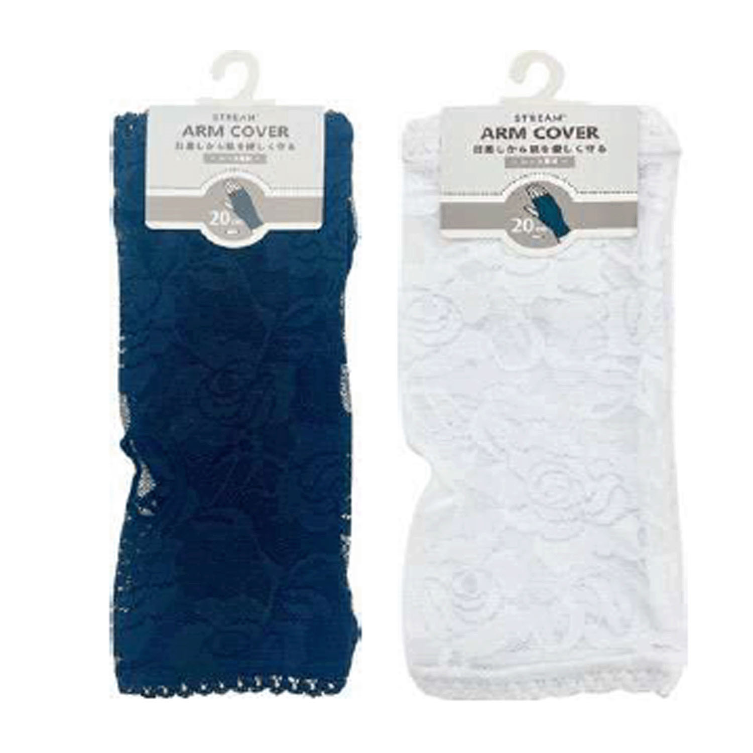 STREAM アームカバー バラレース ショート（20cm丈） - 画像1