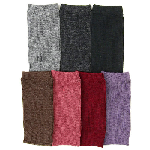 カシミヤ混ショート丈アーム＆レッグウォーマー【在庫限り】