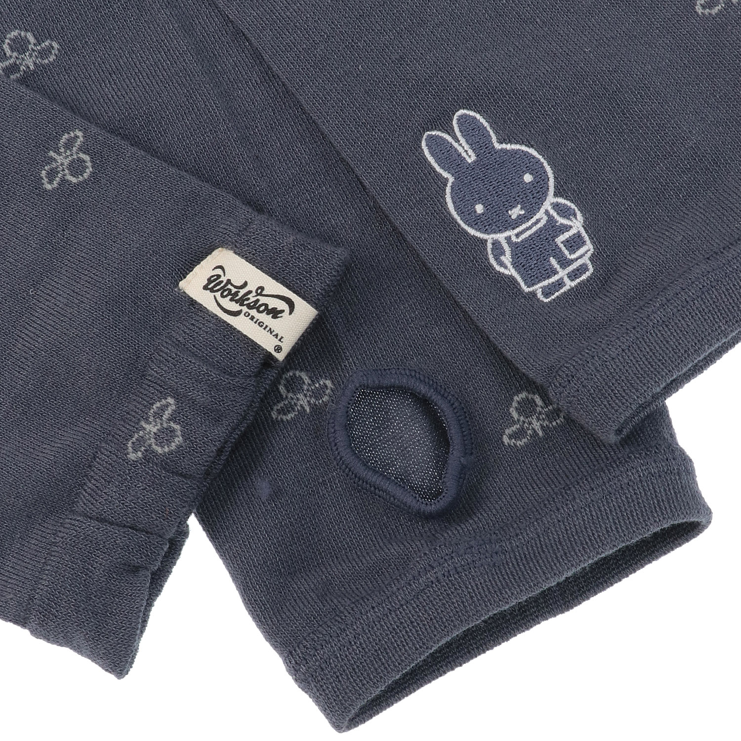 ミッフィー アームカバーUVカット＋吸水速乾 花とミッフィー刺繍 - 画像4