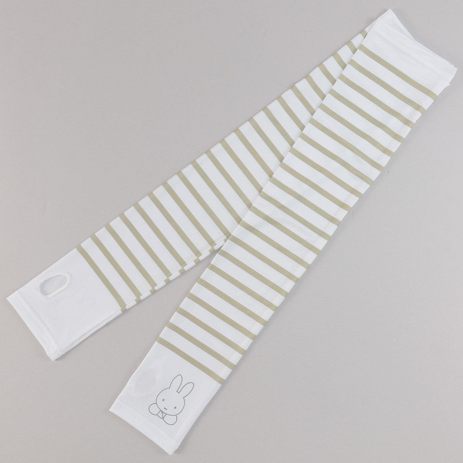 ミッフィー アームカバーUVカット＋冷感 ボーダー - 画像2