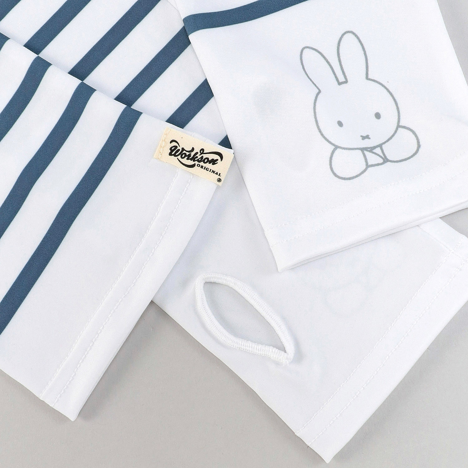 ミッフィー アームカバーUVカット＋冷感 ボーダー - 画像6