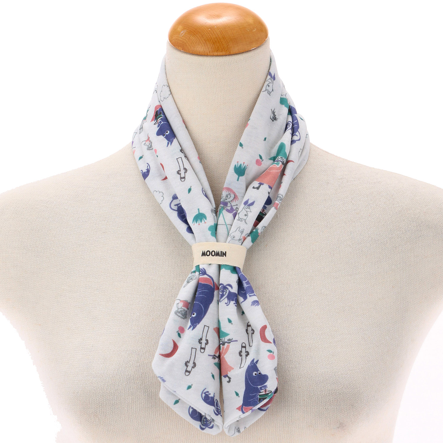 MOOMIN ネックスカーフ プリント柄【在庫限り】