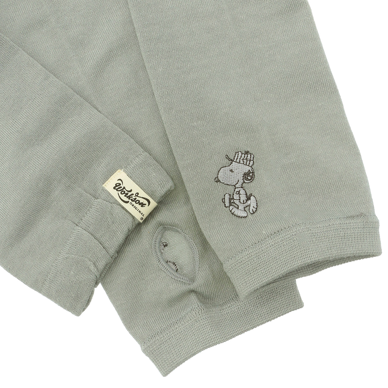 スヌーピーアームカバー UVカット＋吸水速乾 ワーク刺繍【在庫限り】 - 画像4