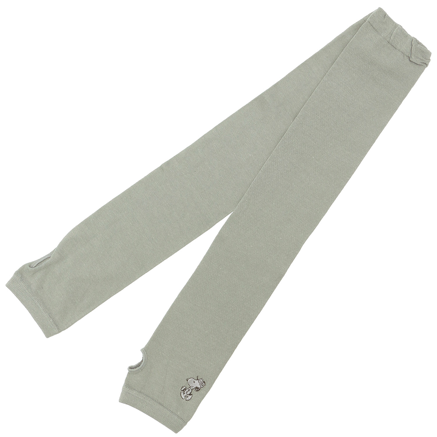 スヌーピーアームカバー UVカット＋吸水速乾 ワーク刺繍 - 画像1