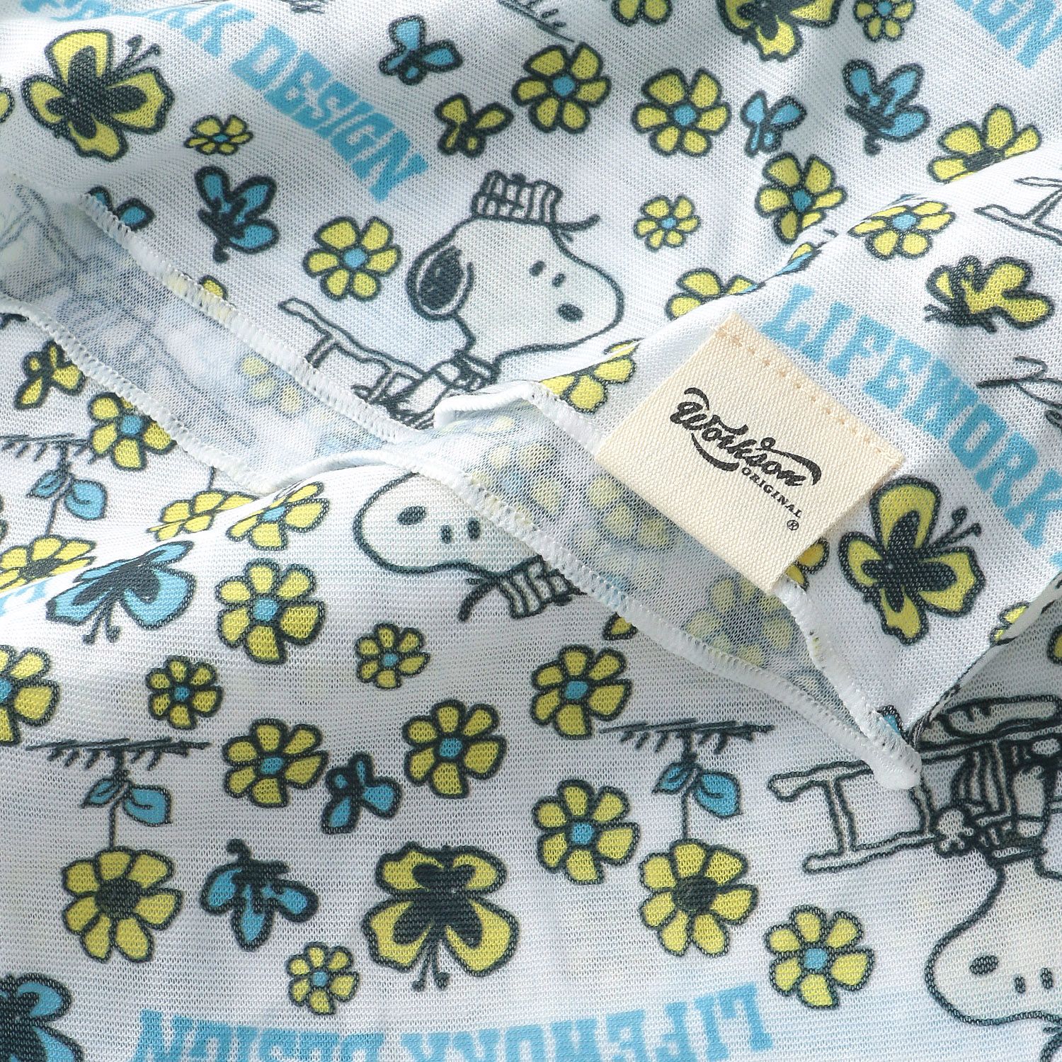 スヌーピー ネックカバー UVカット＋冷感 - 画像5