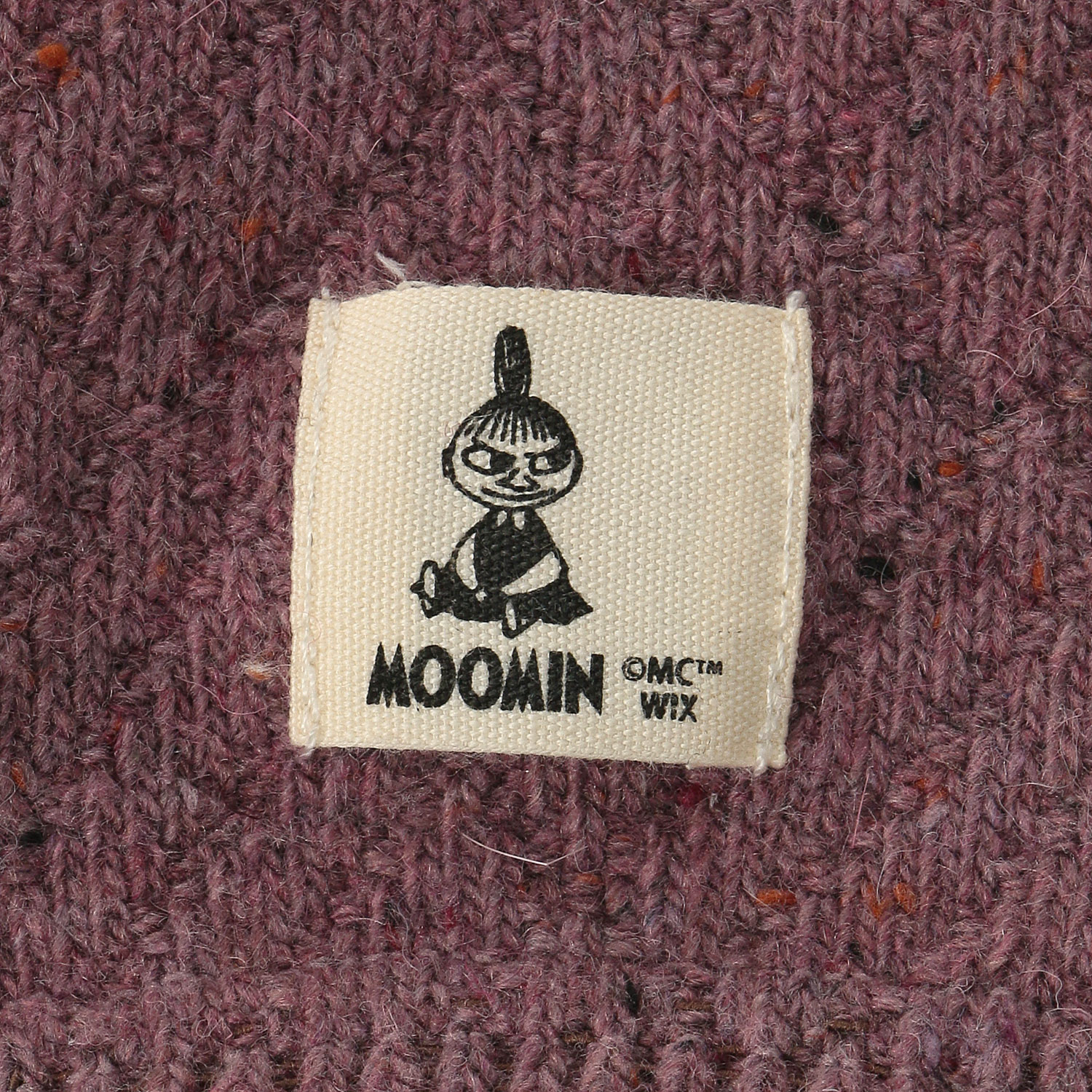 MOOMIN アームウォーマー ネップ ネーム付バスケット編み風【在庫限り】 - 画像5