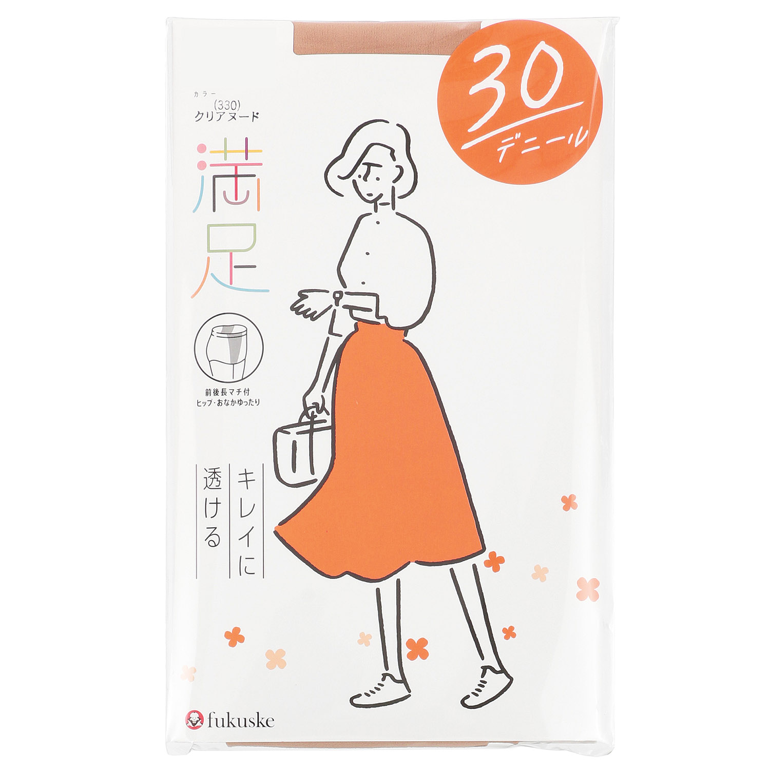 満足30デニールパンストJJML - 画像4