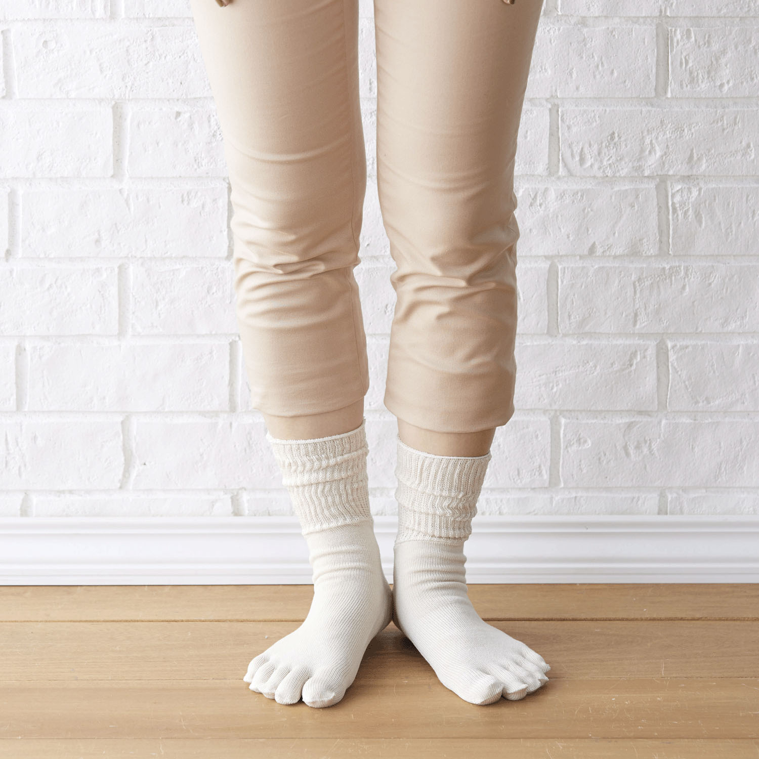 足の健康シリーズ  口ゴムゆったり 5本指靴下 - 画像11