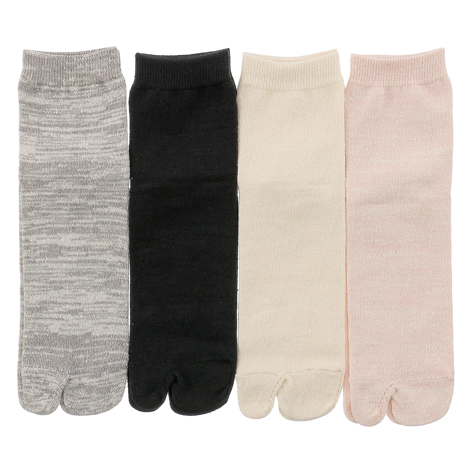 足袋 絹・綿混引き揃え靴下