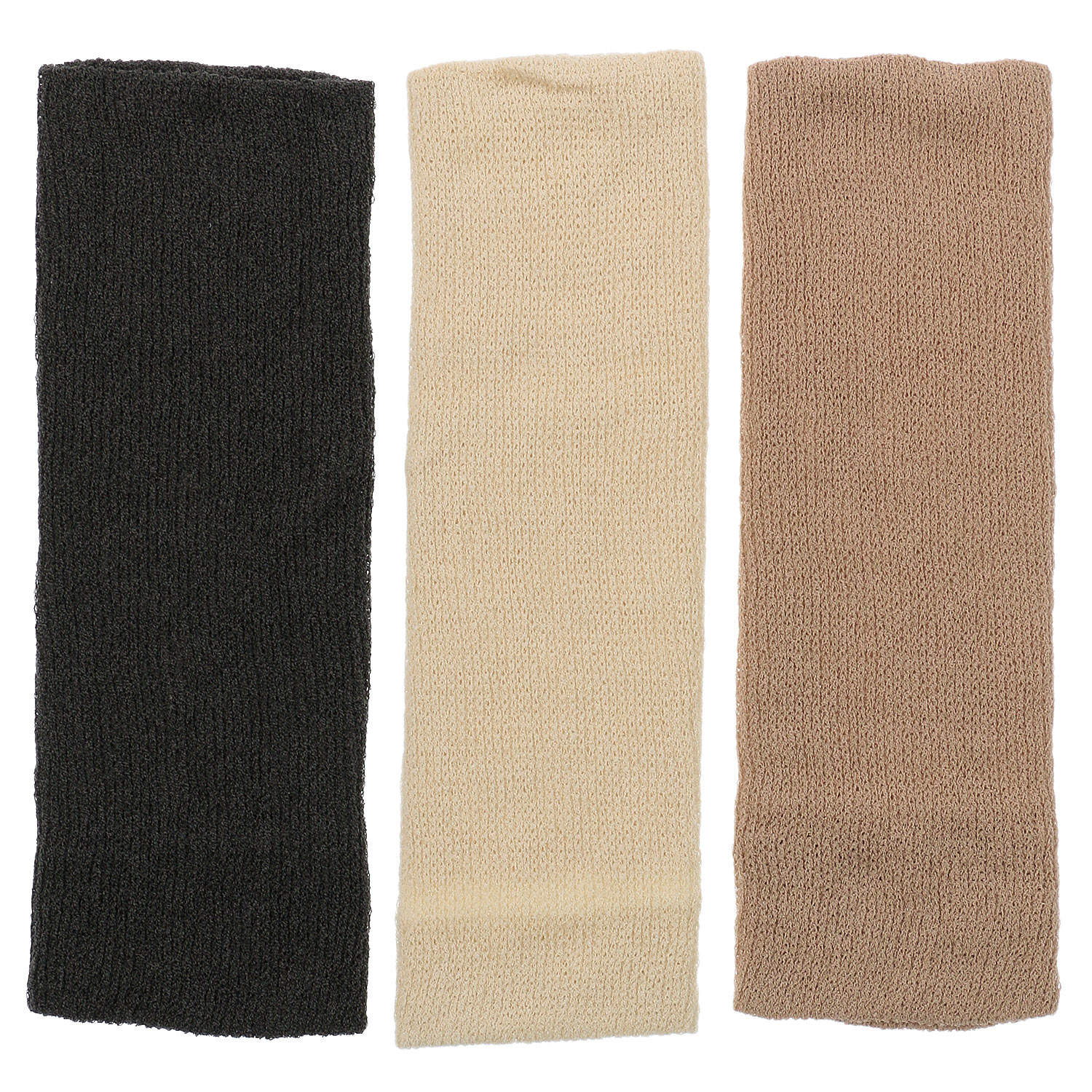 【冷房対策におすすめ】絹のアーム＆レッグサポーター 34cm丈 - 画像1