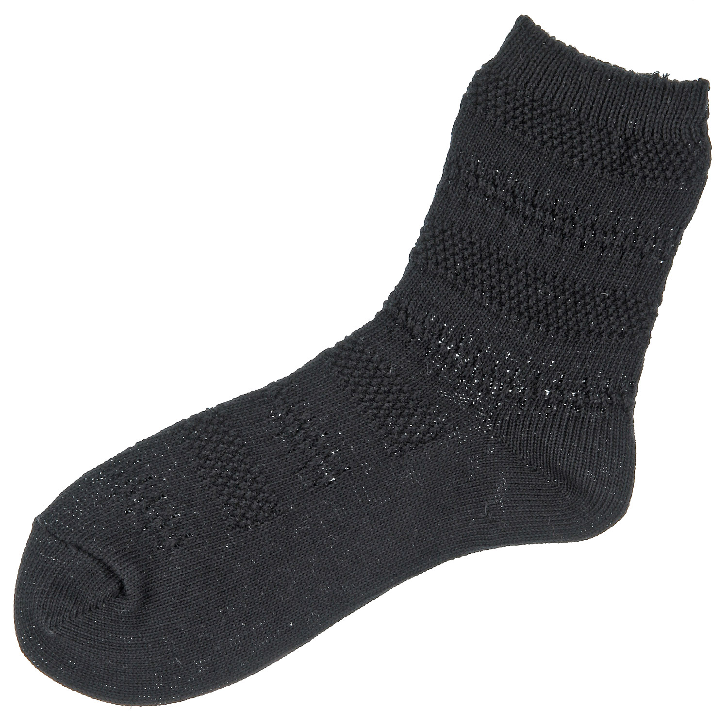 【日本製】 オーガニックコットン ボーダーメッシュ柄 - 画像3