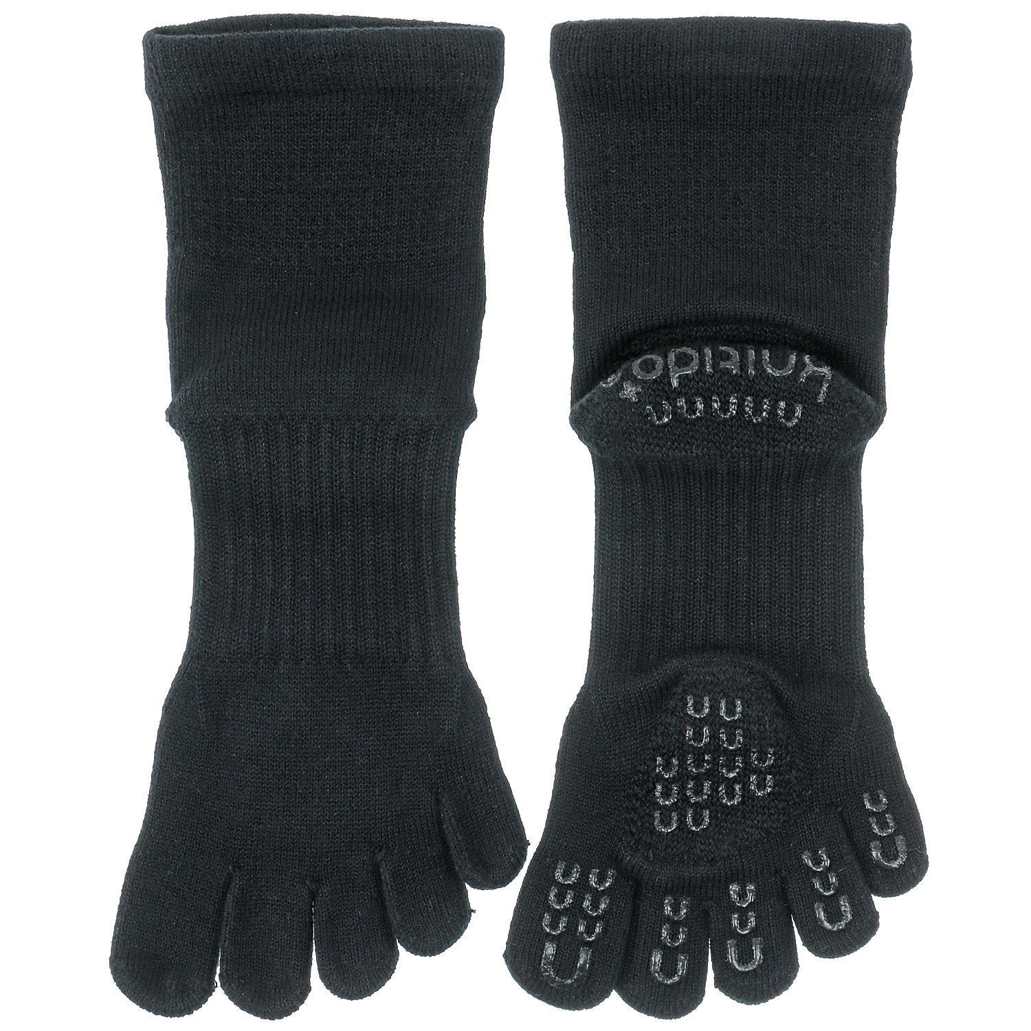 knitido ビューティー・エアークッション ロークルー 5本指ソックス - 画像6