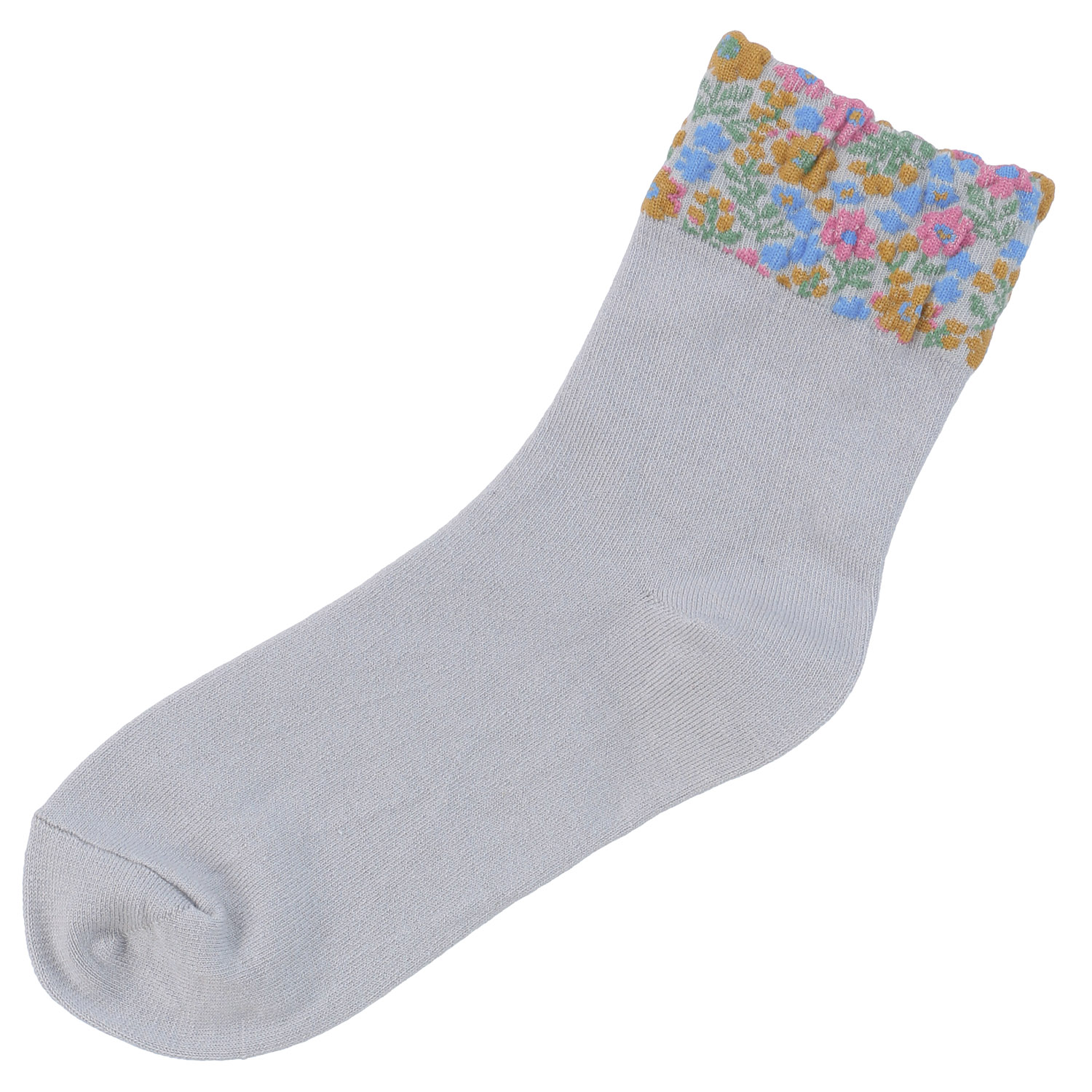 【再入荷】 綿混 美容ソックス  足首フロート - 画像1