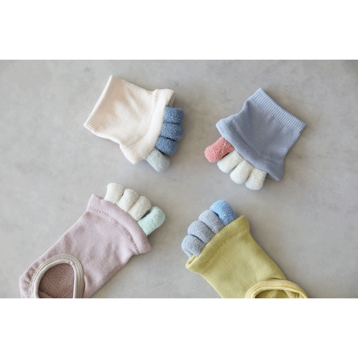 足指オープンソックス つま先タイプ - 画像3