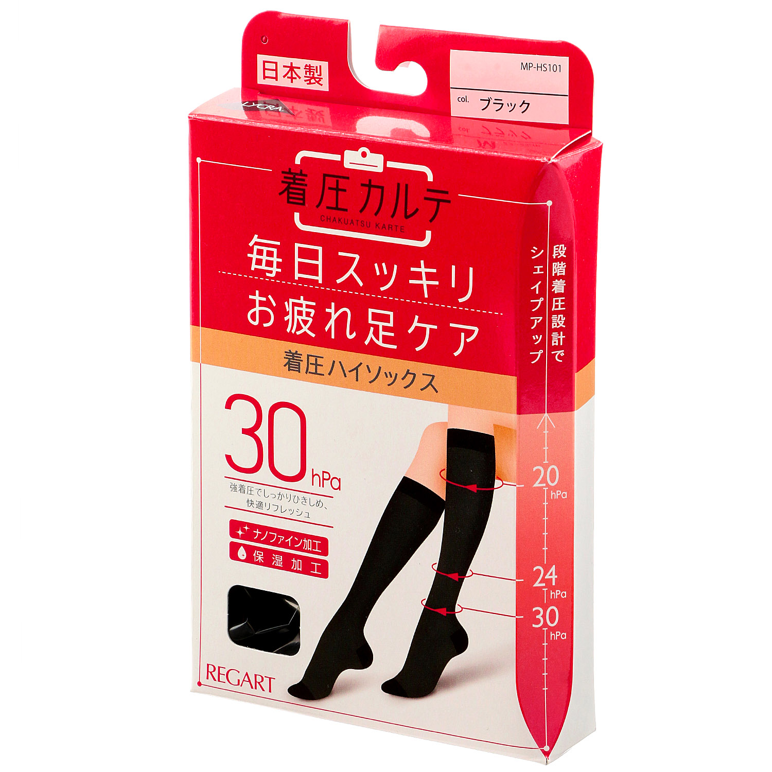 着圧カルテ 着圧ハイソックス