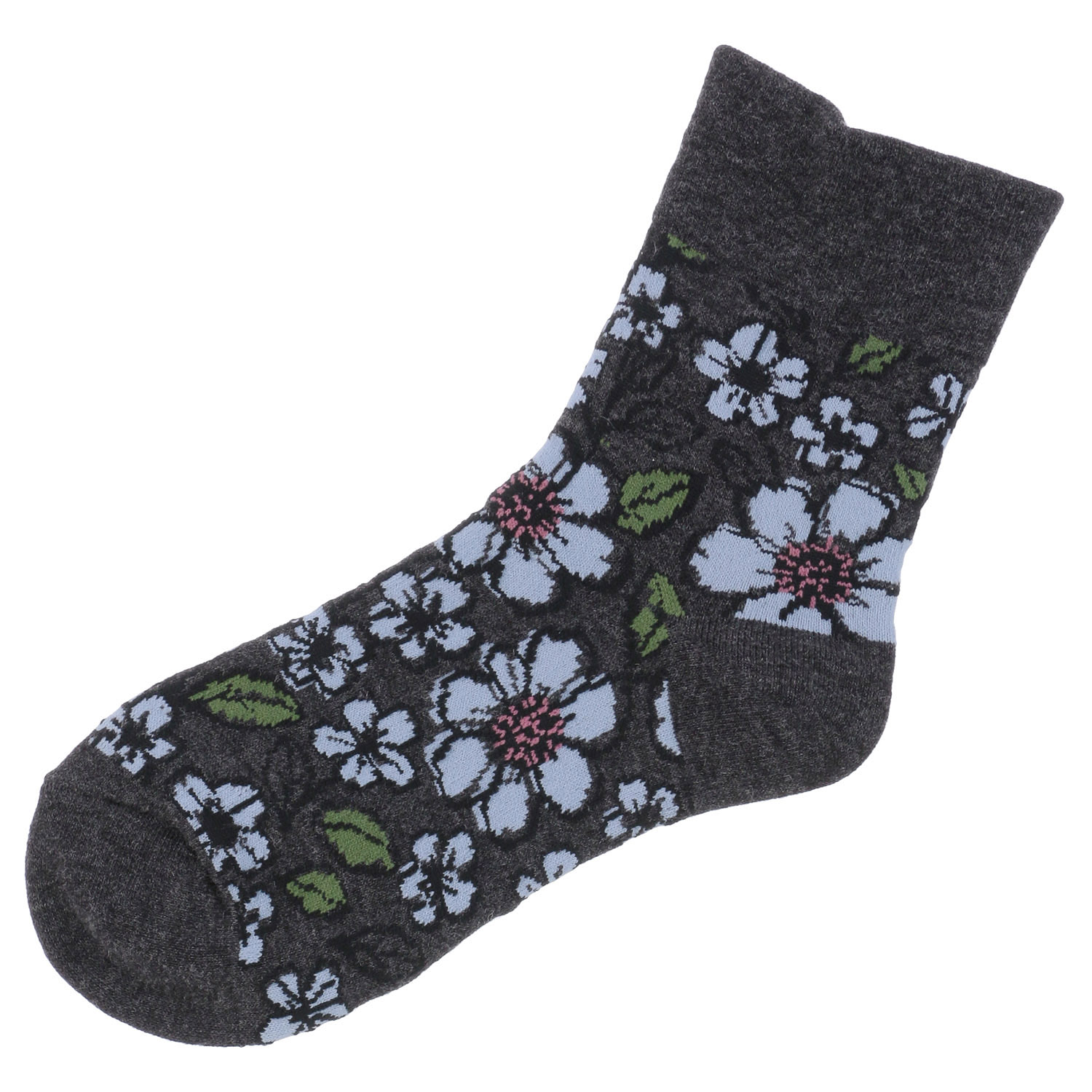 【新柄】 美容ソックス お花総柄【在庫限り】