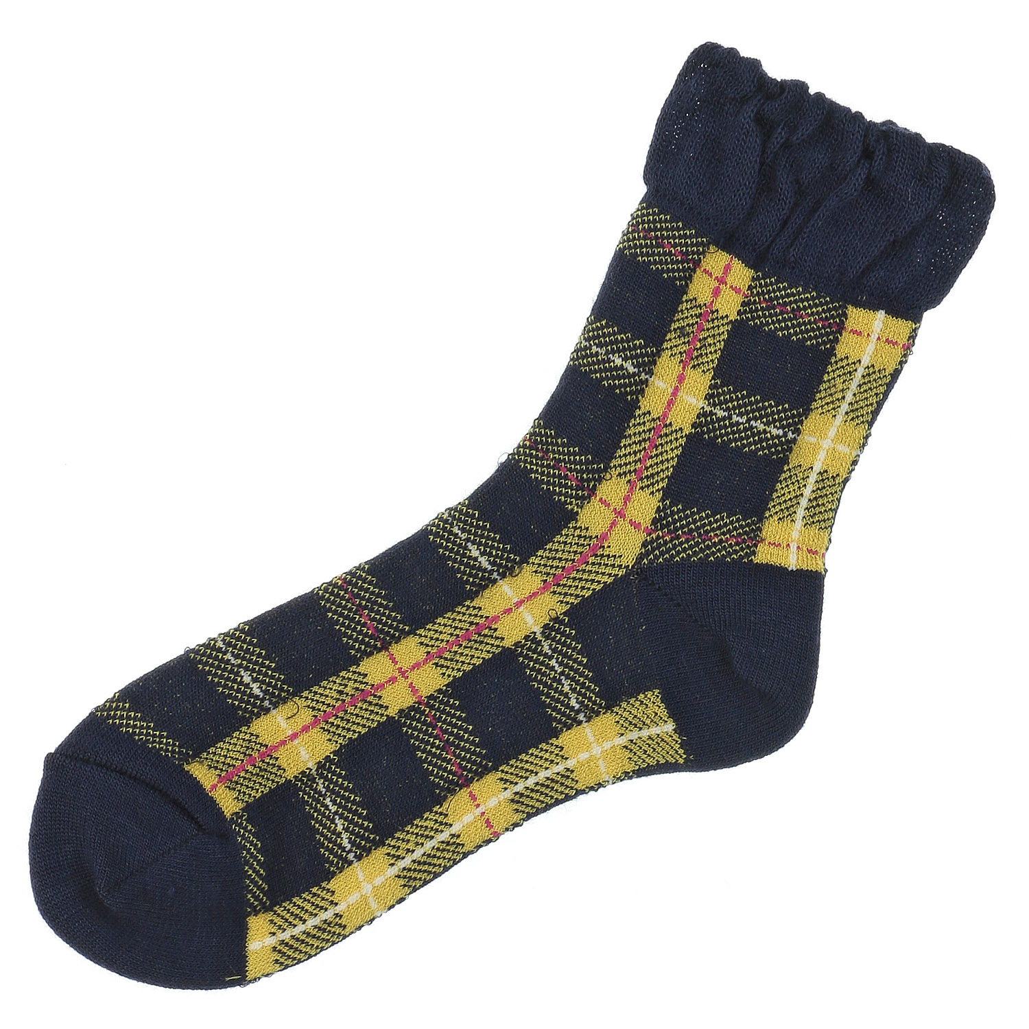 【グリーンのみ】美容ソックス チェック柄【在庫限り】 - 画像4