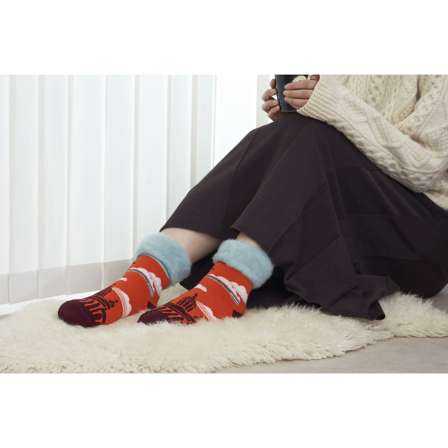 fromF（Helsinki／ヘルシンキ）もこもこソックス - 画像7