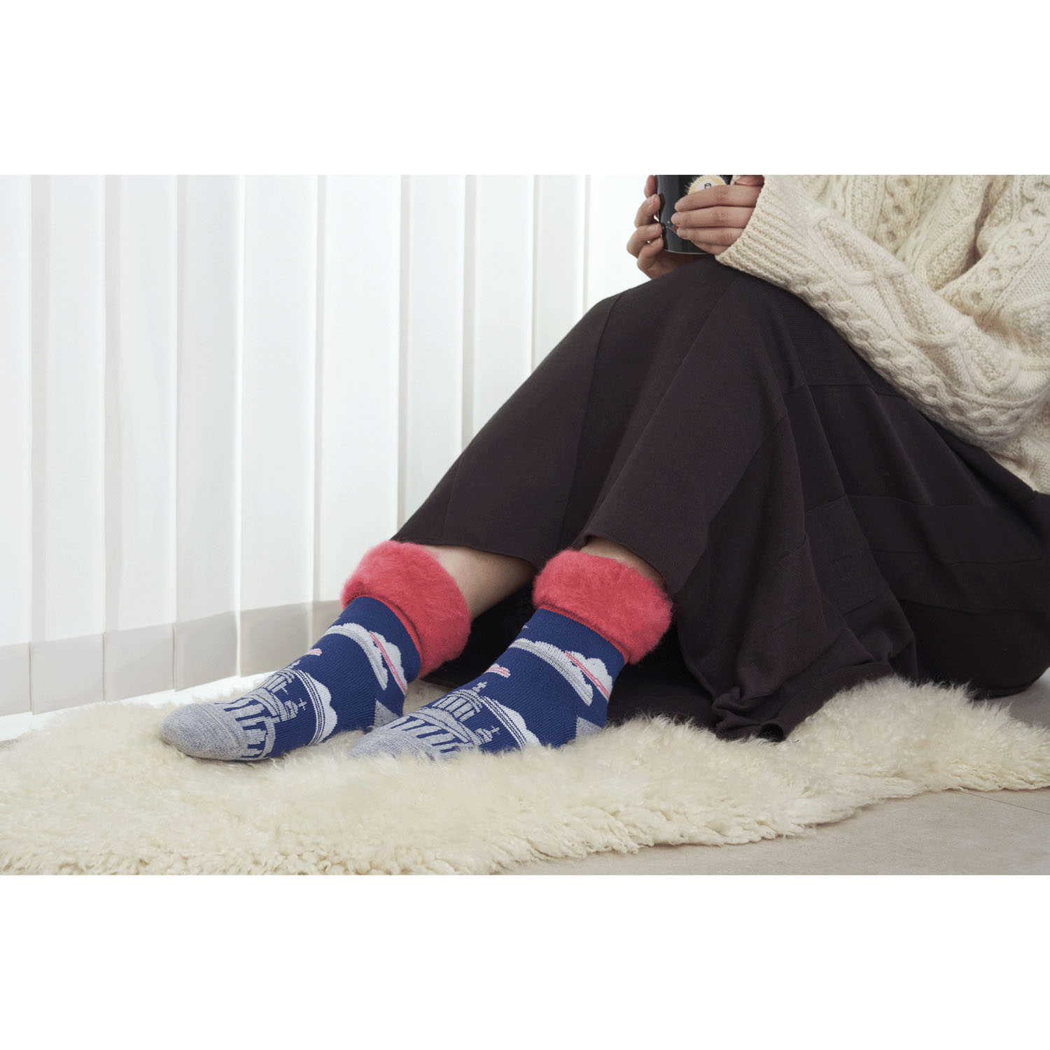 fromF（Helsinki／ヘルシンキ）もこもこソックス - 画像9