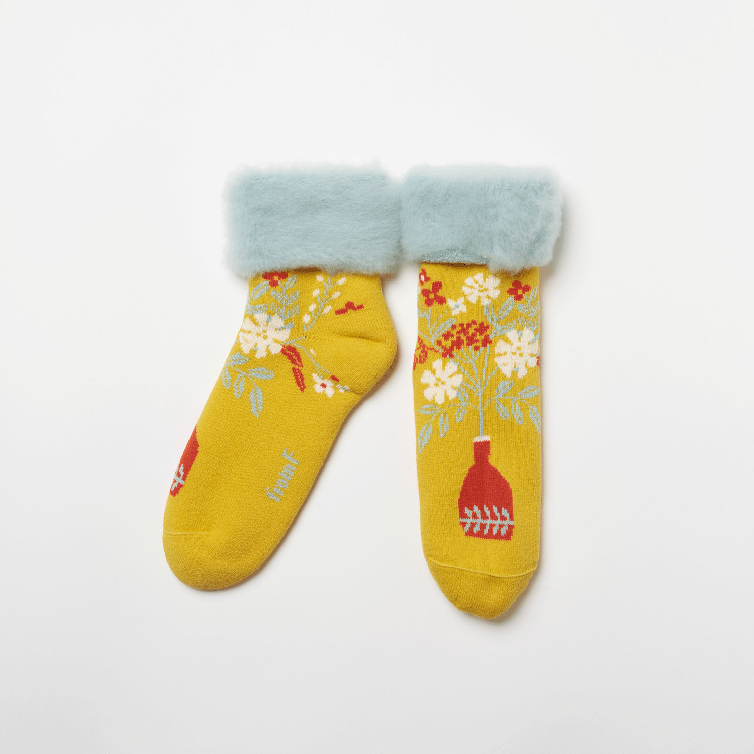 fromF（maljakko／フラワーベース）もこもこソックス - 画像6