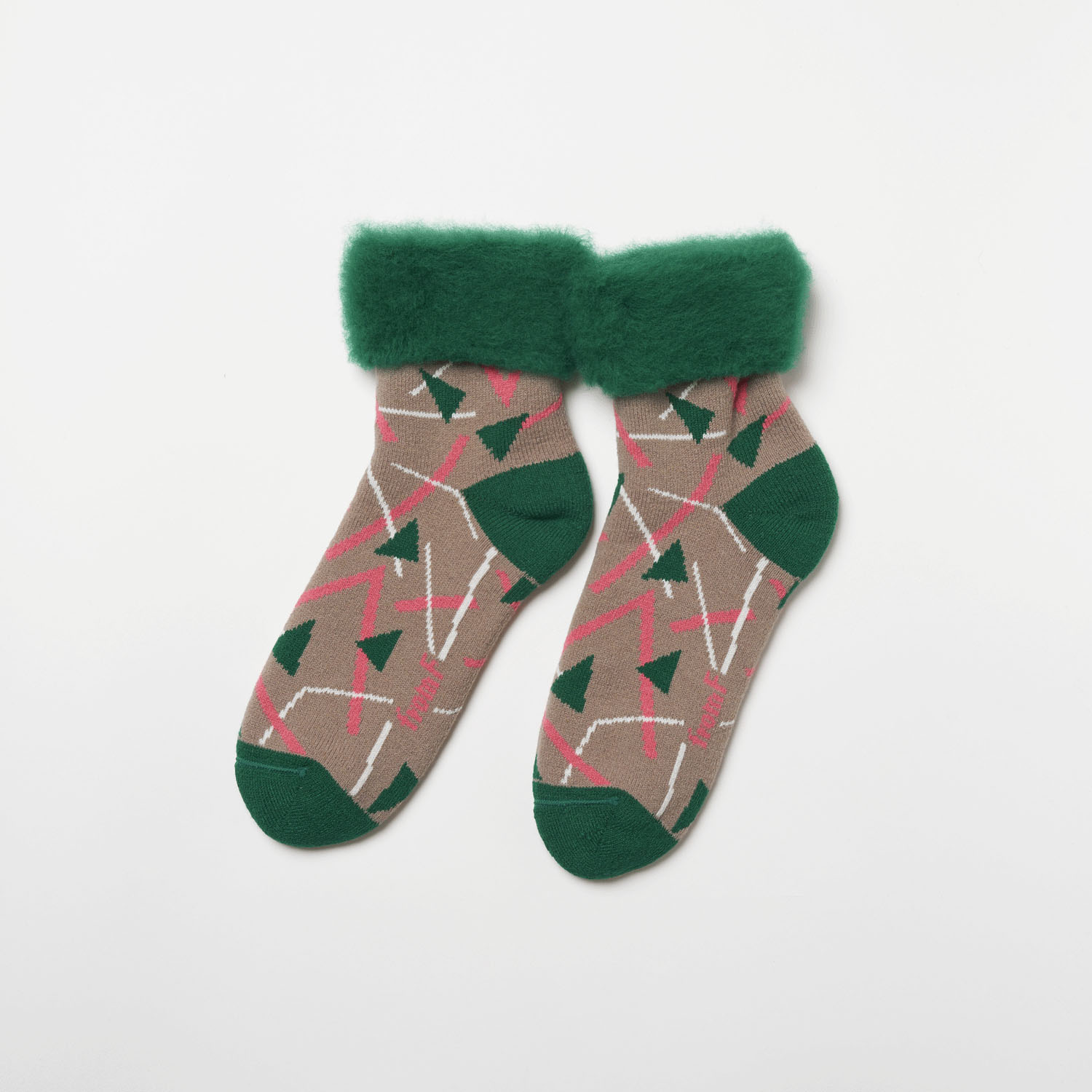 fromF（honka／アカマツ）もこもこソックス - 画像4