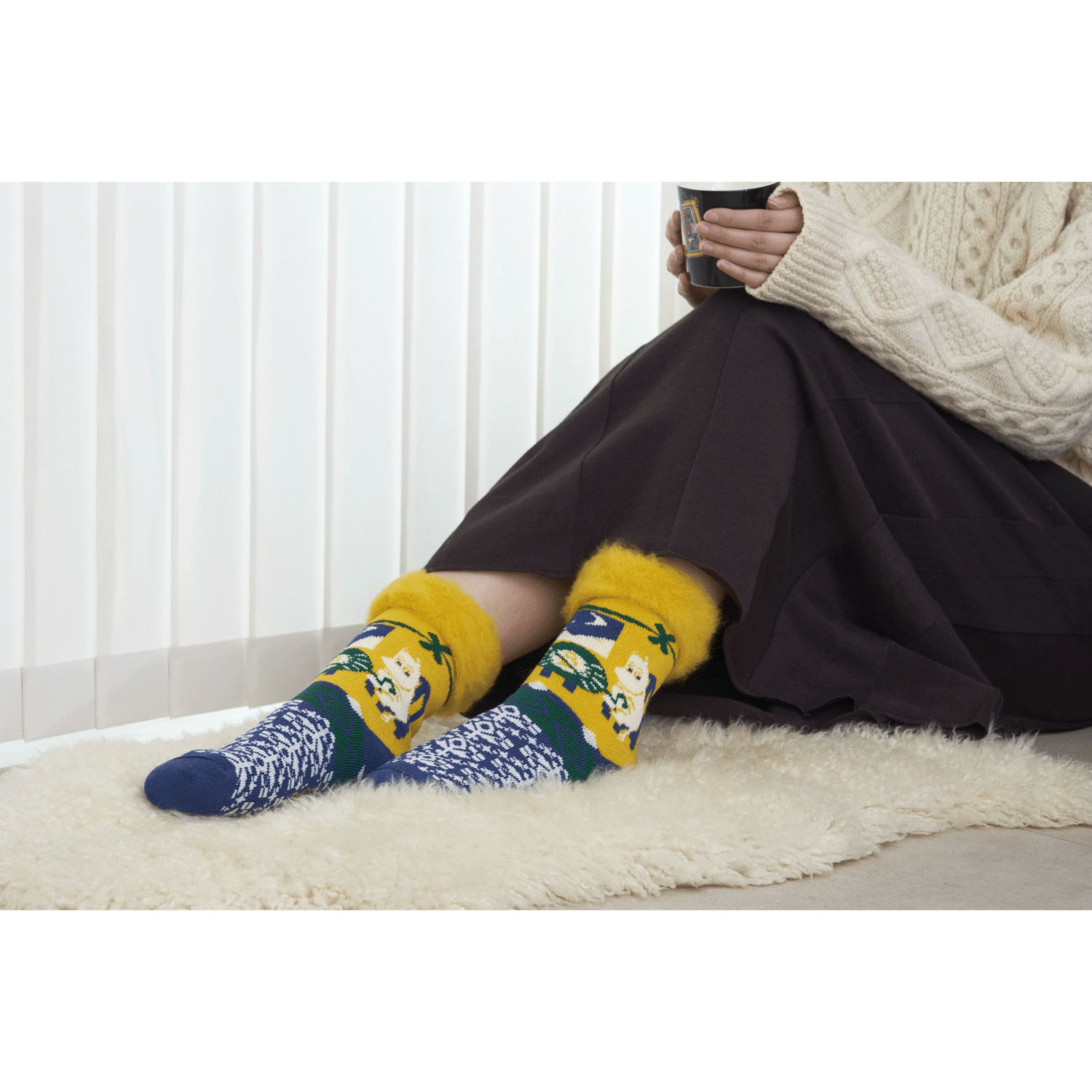 fromF MOOMINもこもこソックス 編み物 - 画像5