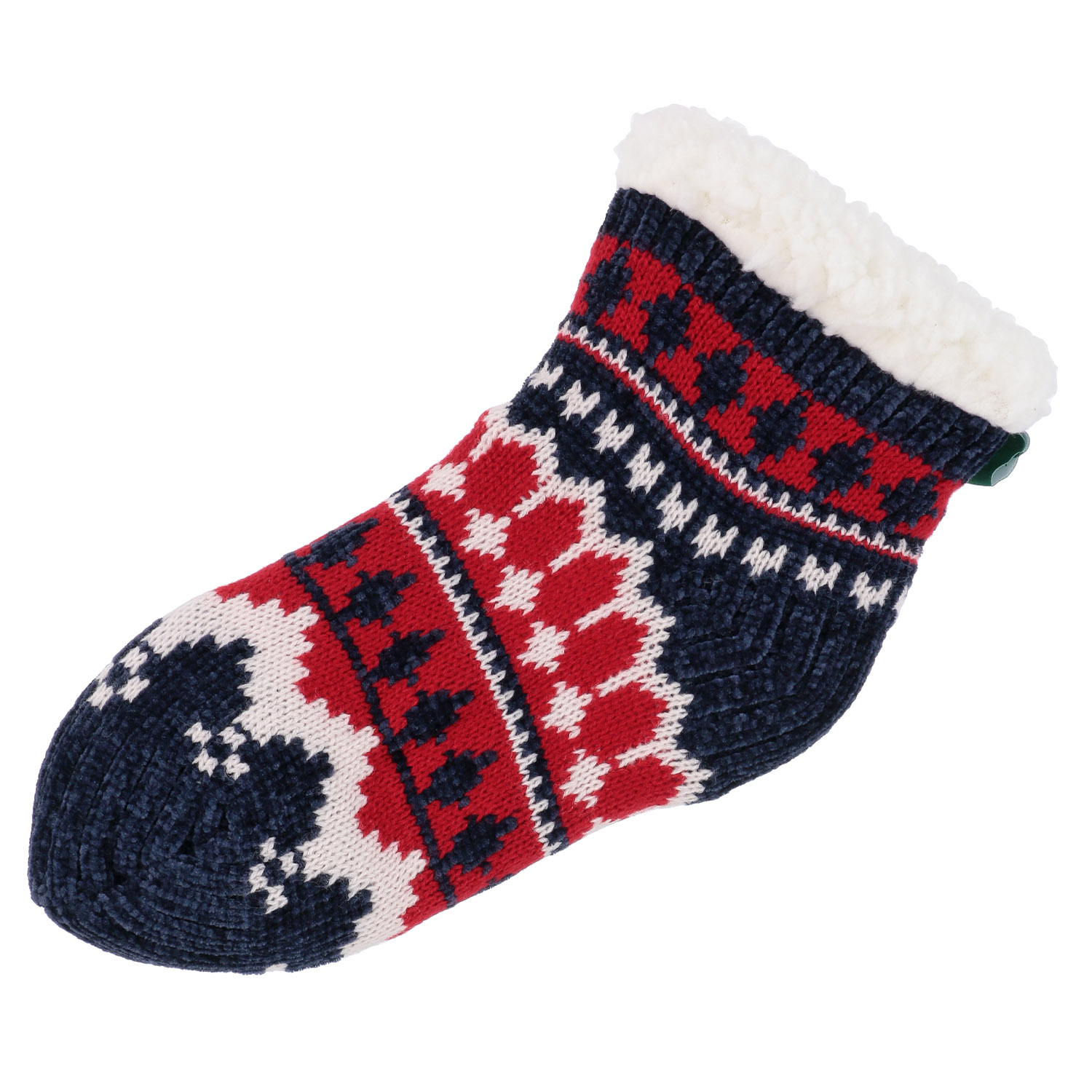 【サックスのみ】ロゴス 裏ボア ルームソックス【在庫限り】 - 画像5