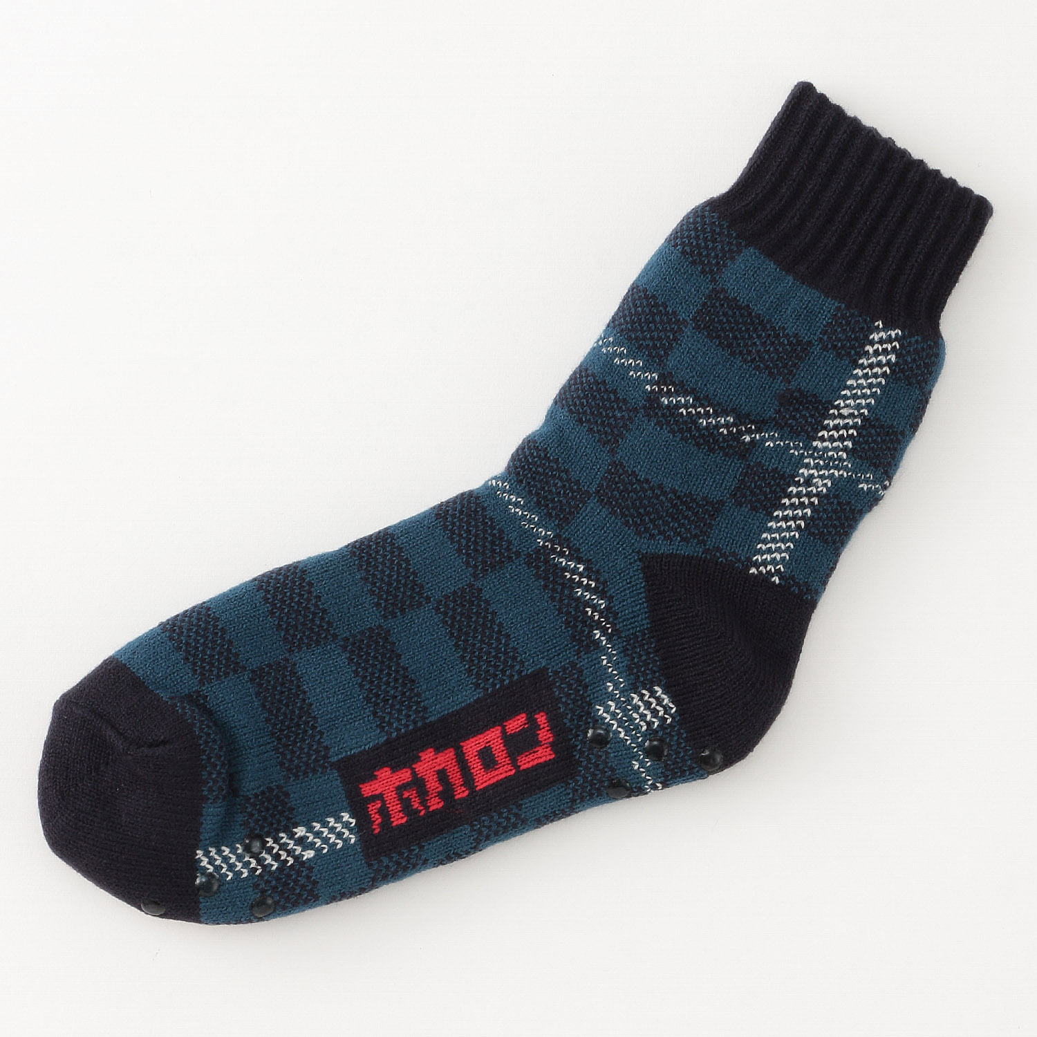 ホカロン 裏ボアチェック柄 ルームソックス【在庫限り】 - 画像7