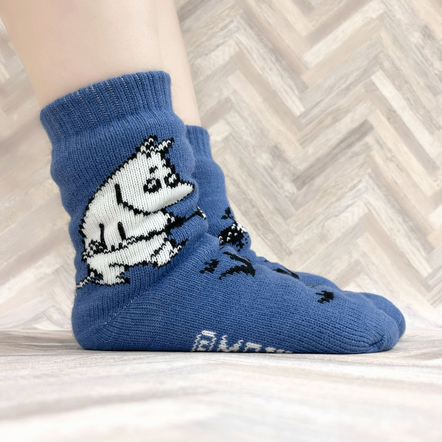 MOOMIN ホームクルー 内ボア二重編み スコップムーミン【在庫限り】 - 画像6