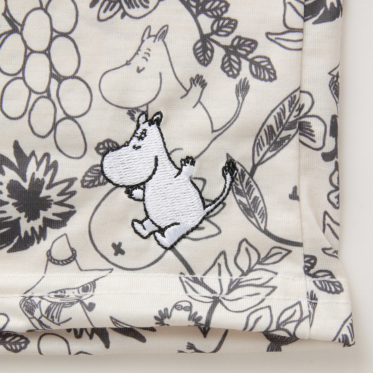MOOMIN リラパン フルーツガーデン ムーミン刺しゅう付 - 画像4