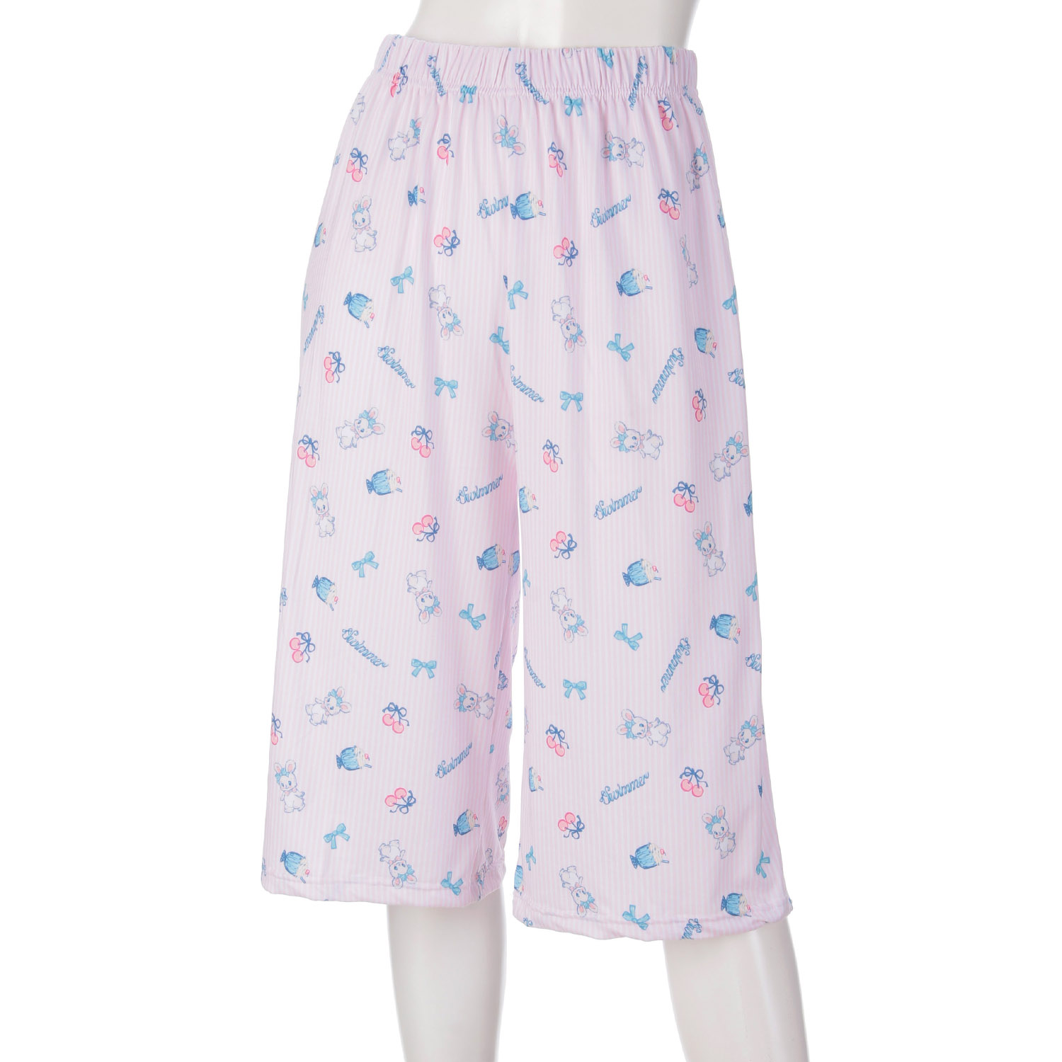 SWIMMER（スイマー） ルームパンツ 7分丈ワイド - 画像1