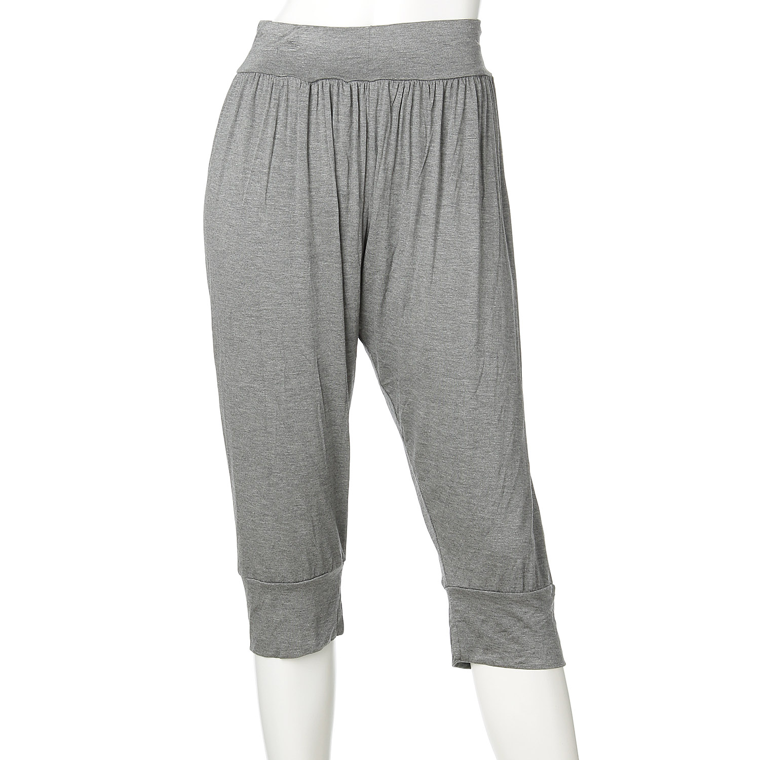 ヨガパンツ 7分丈 サルエルタイプ - 画像1