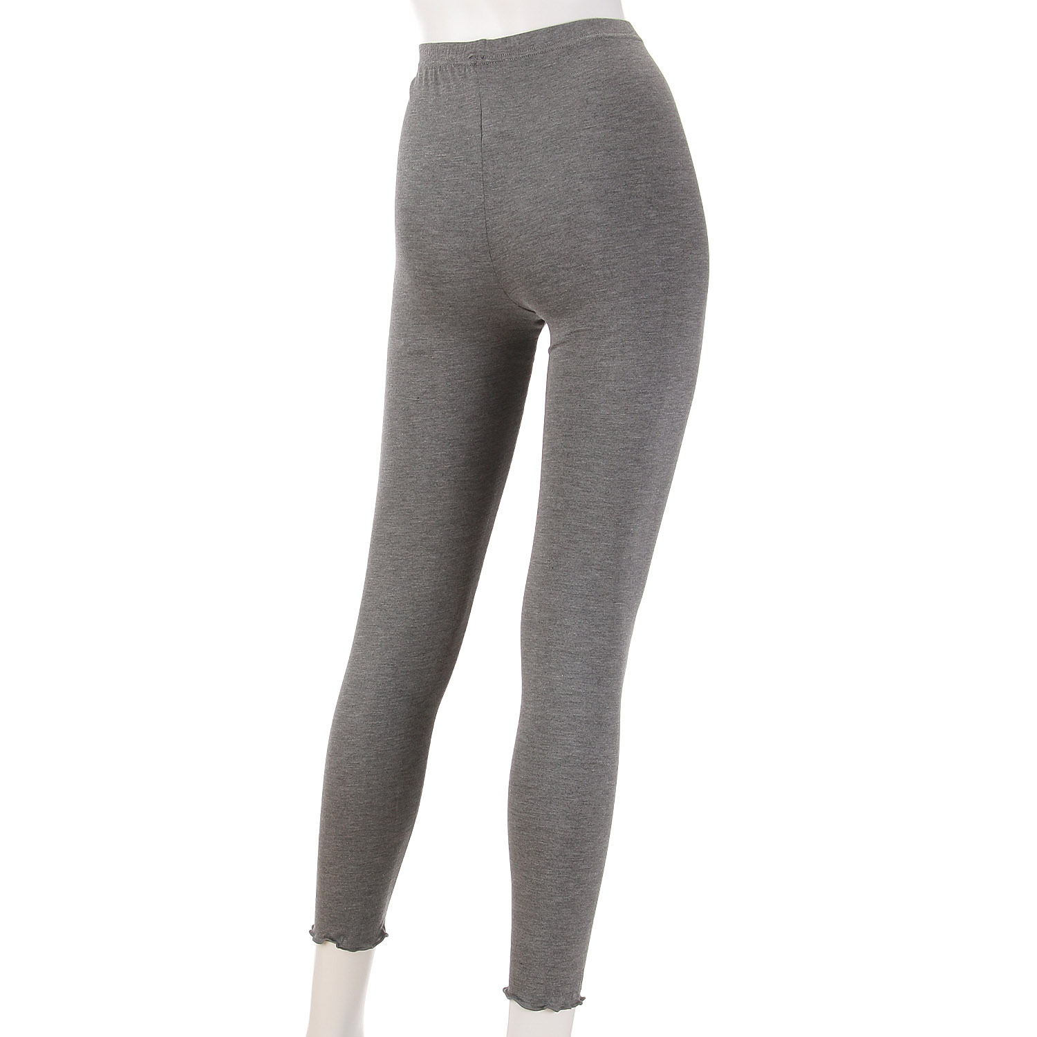 やわらか レーヨンレギンス 裾メロウタイプ - 画像3