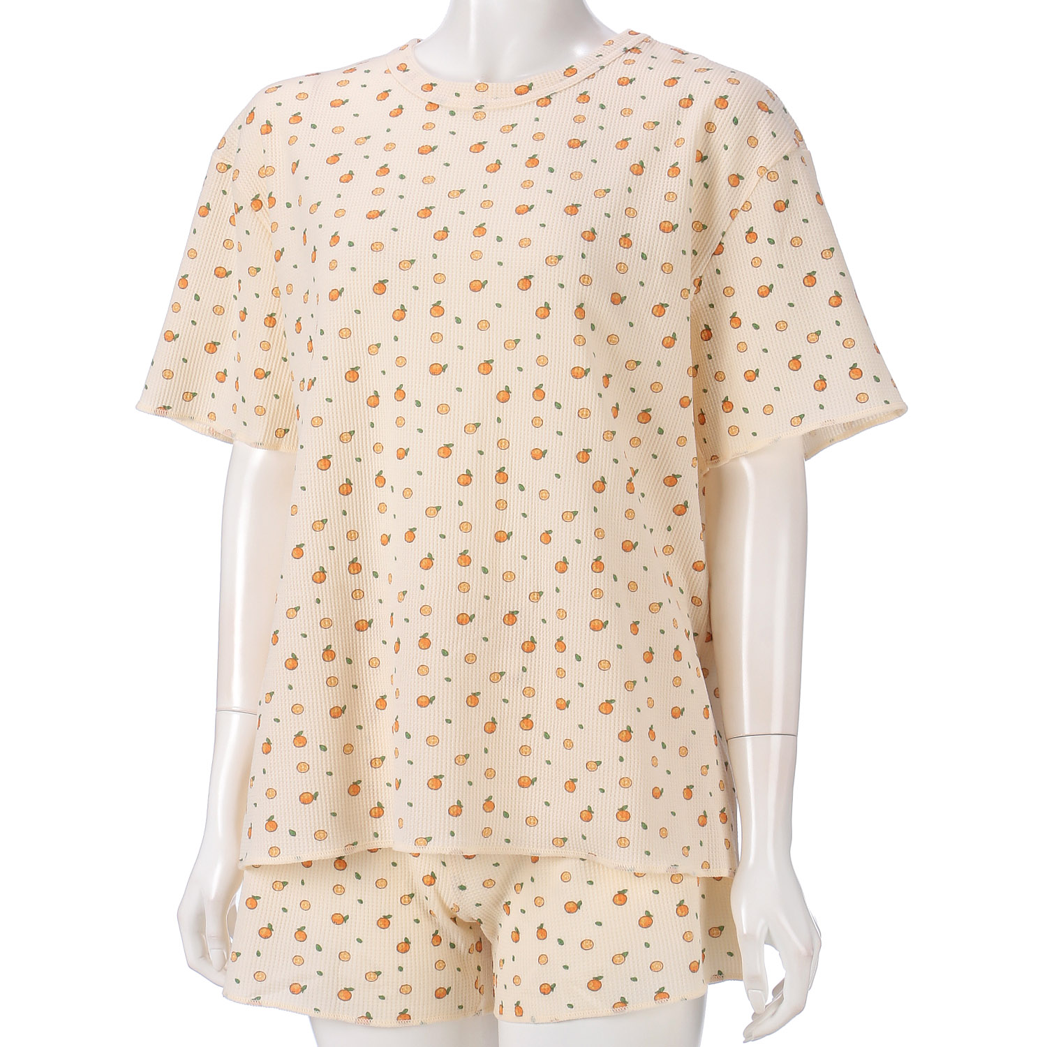 FRUIT OF THE LOOM ワッフル半袖短パン 上下セット - 画像6