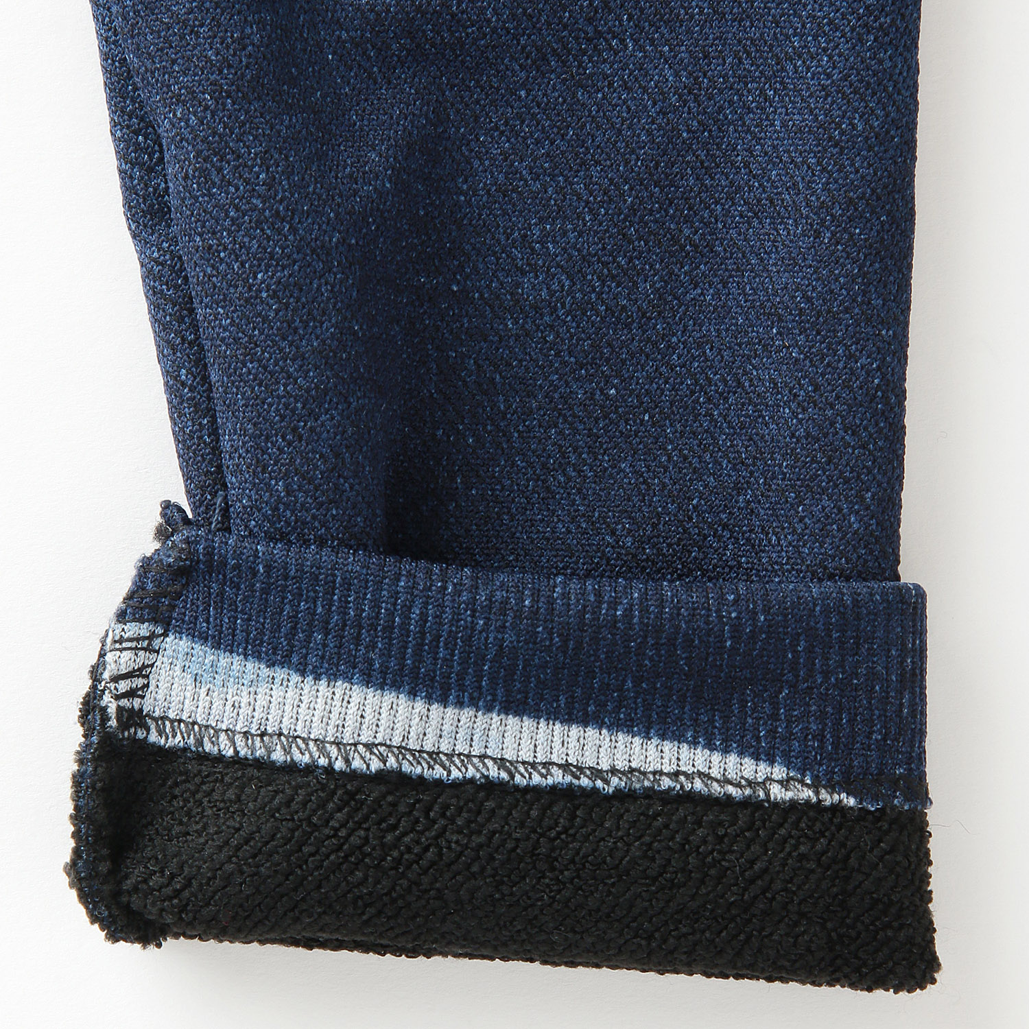 裏パイル スーパーストレッチ デニム風レギンス【在庫限り】 - 画像5