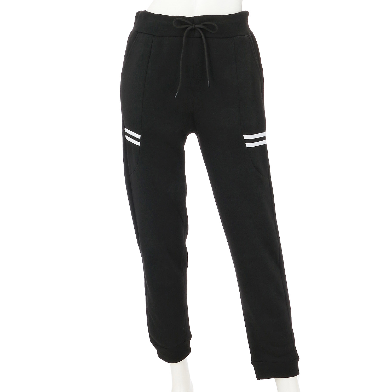 裏起毛 スウェット 2本ライン ジョガーパンツ【在庫限り】 - 画像5