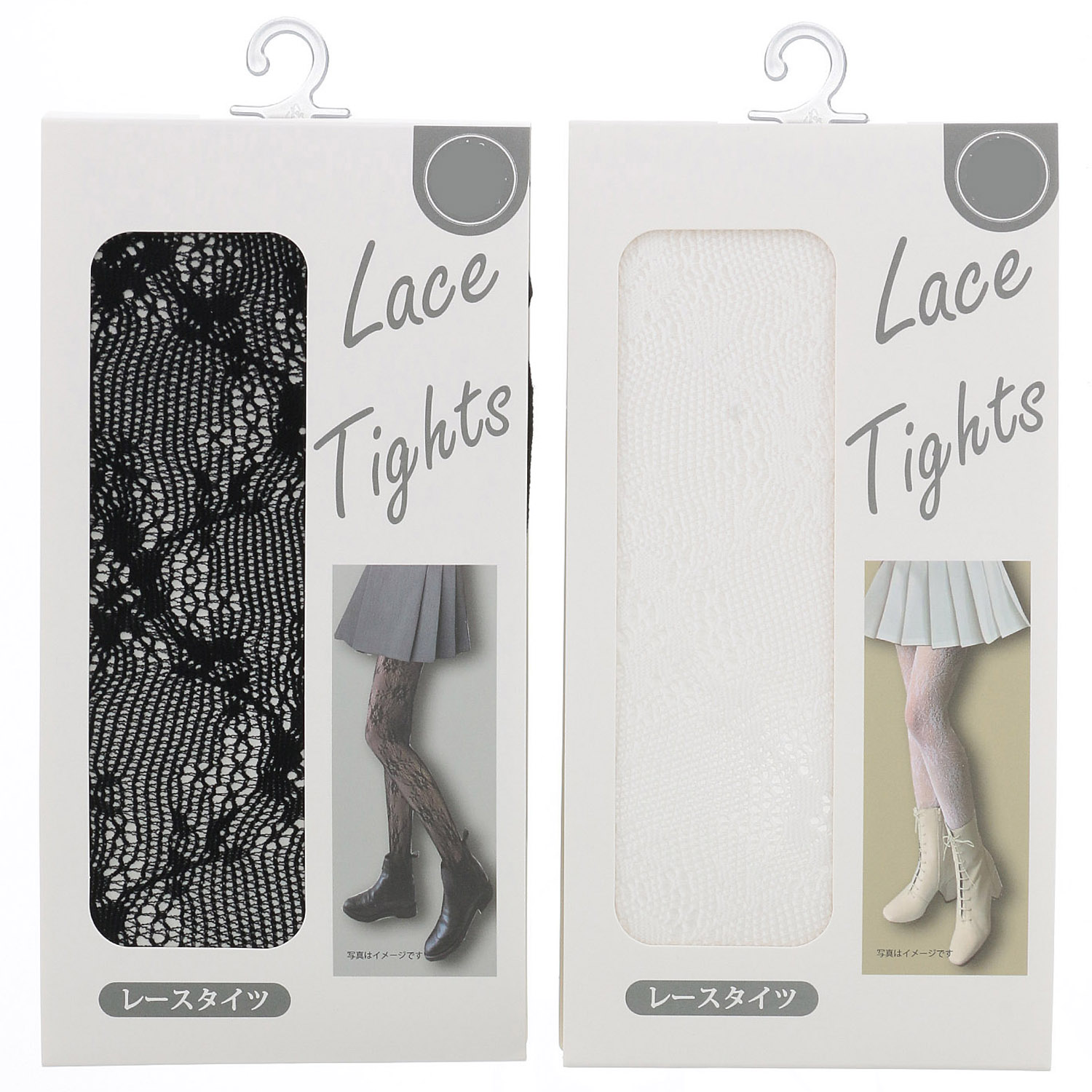 花レース タイツ【在庫限り】 - 画像2