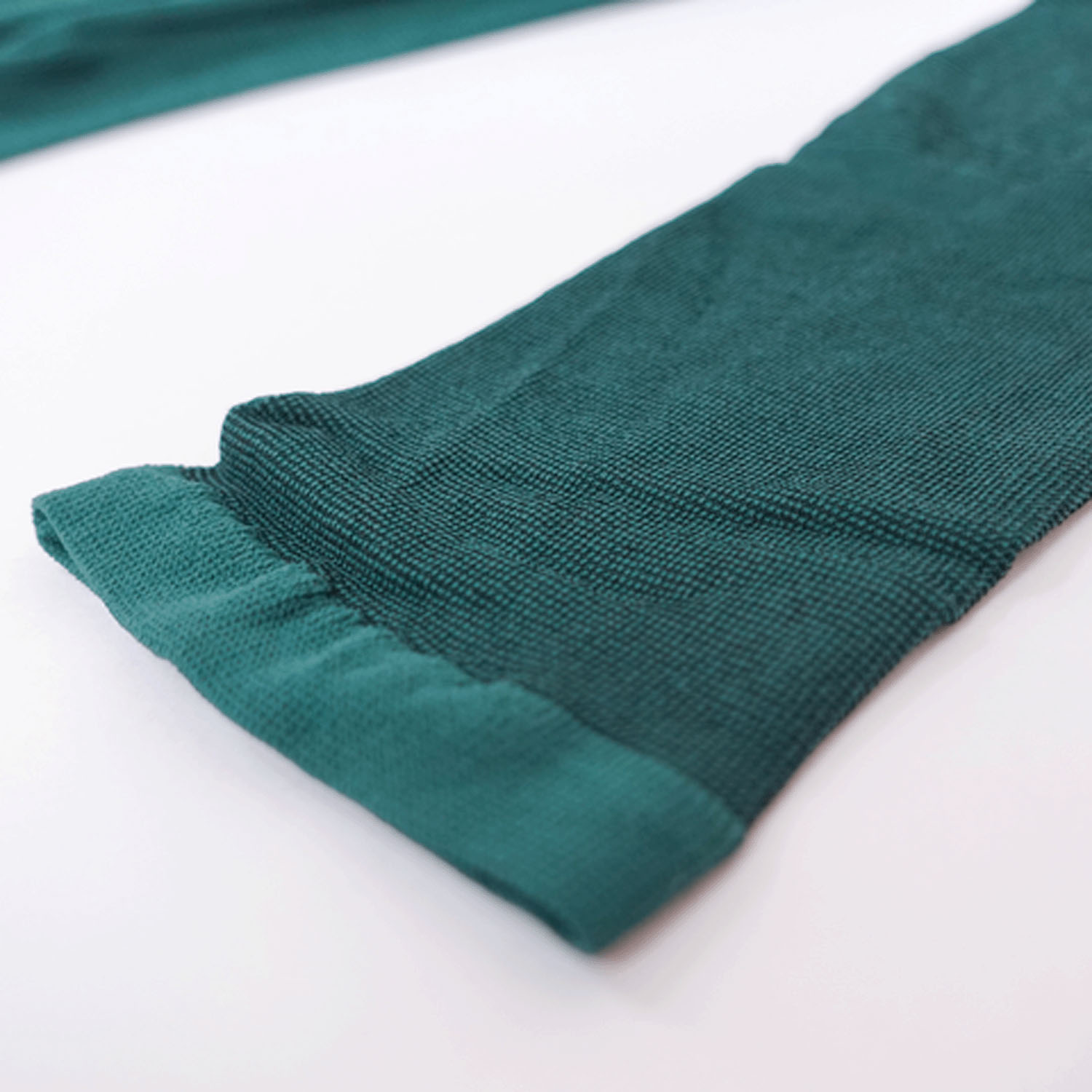 日本製 タイツ素材 8分丈 パウダリーインナー ラウンドネック【在庫限り】 - 画像13