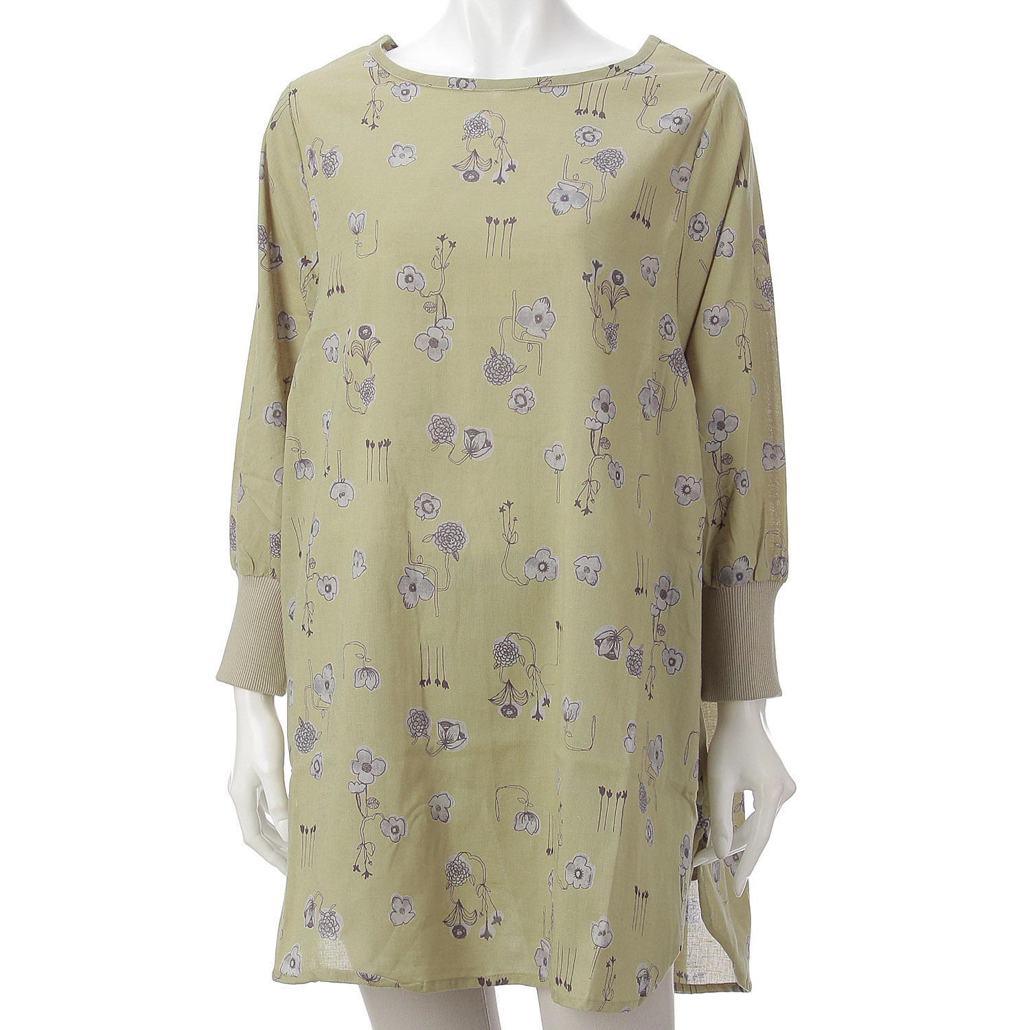 SKETCH いろは綿麻プリントカッポー - 画像3