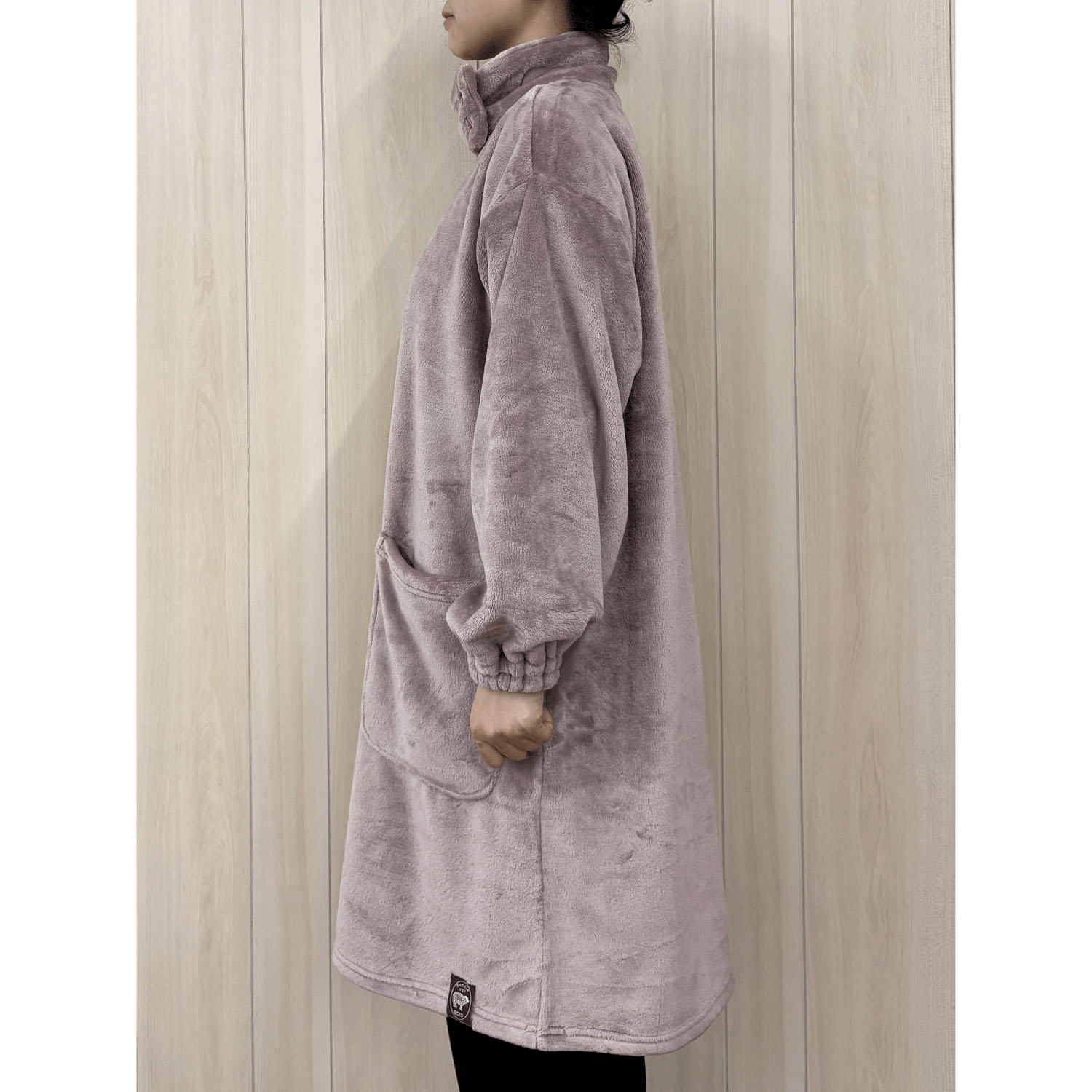 ECRU ファーボアハイネックカッポー - 画像3