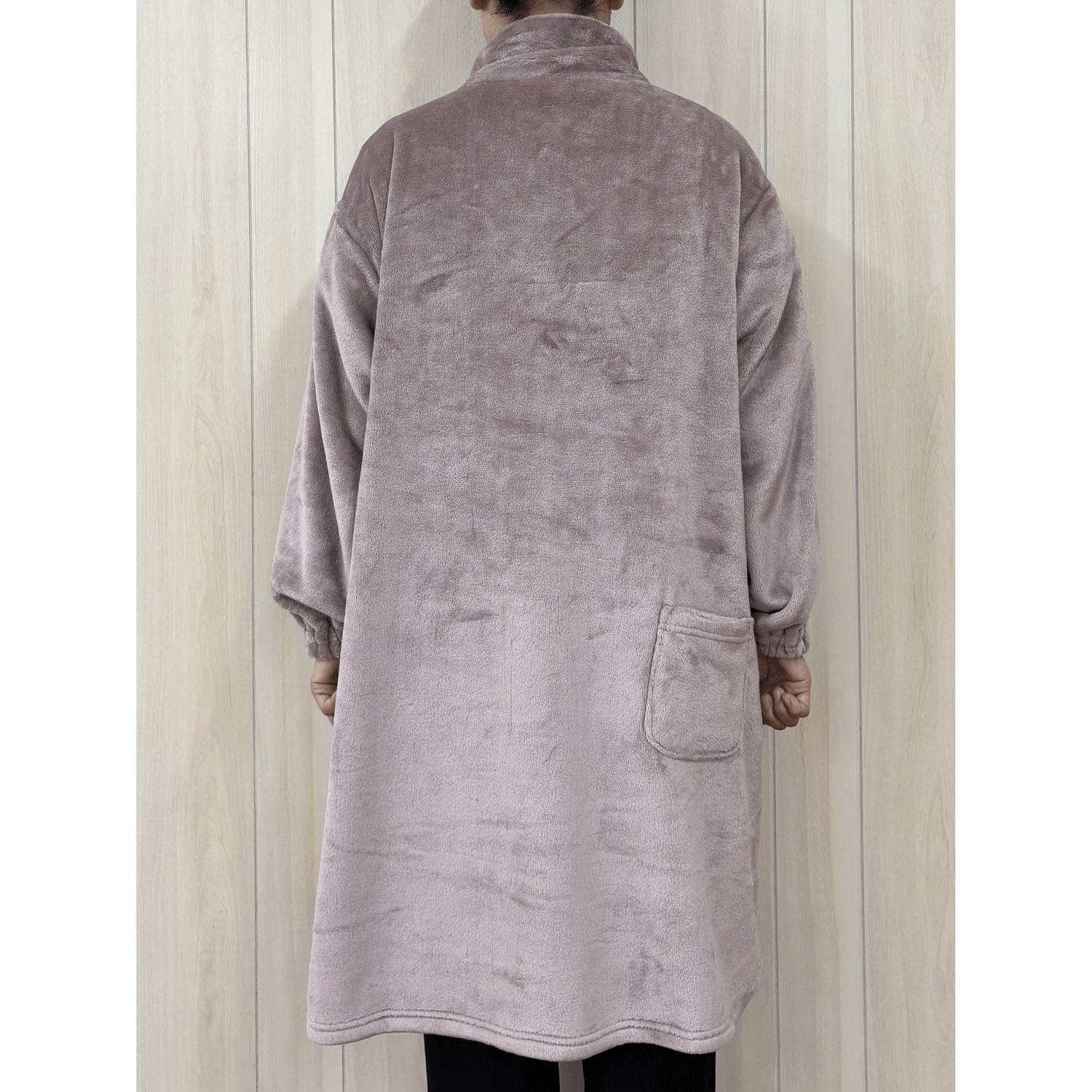 ECRU ファーボアハイネックカッポー - 画像4