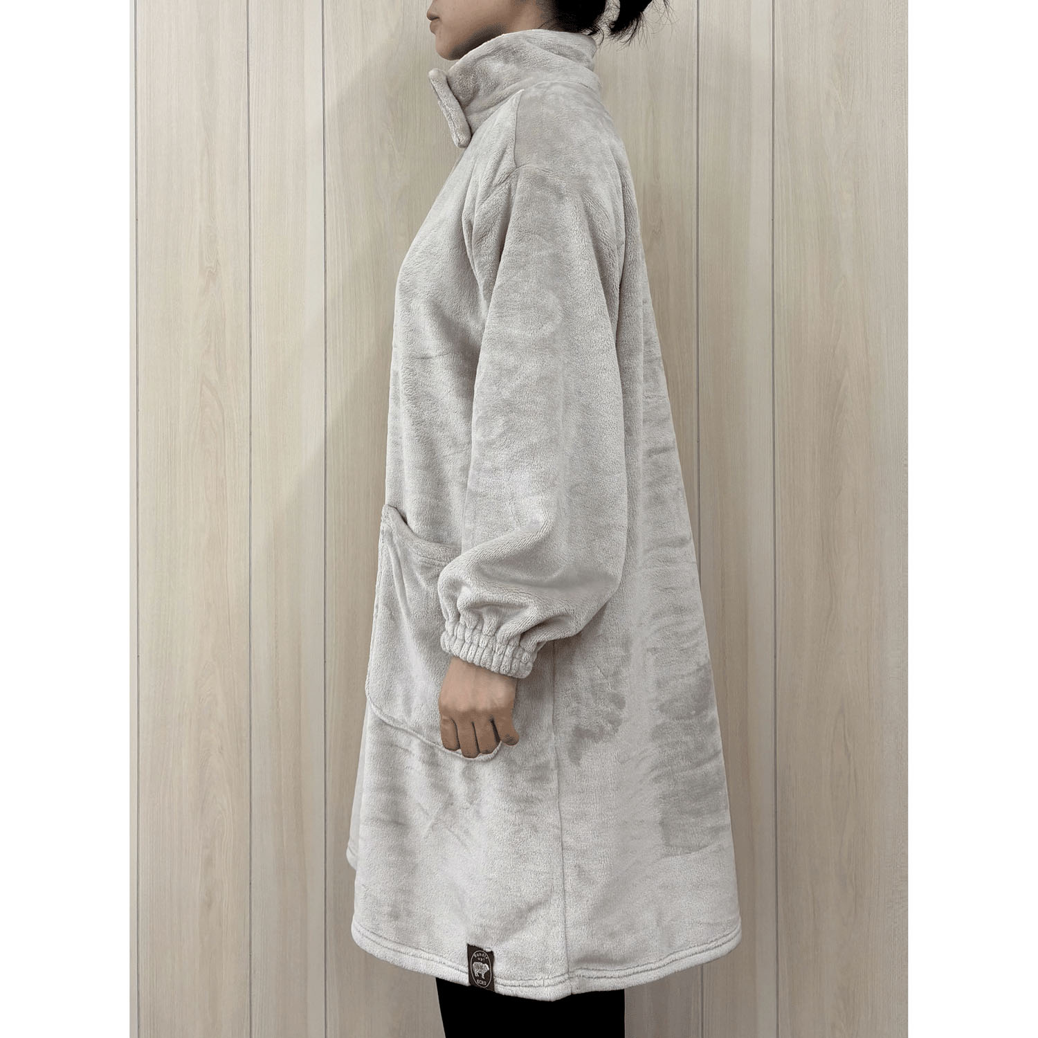 ECRU ファーボアハイネックカッポー - 画像8