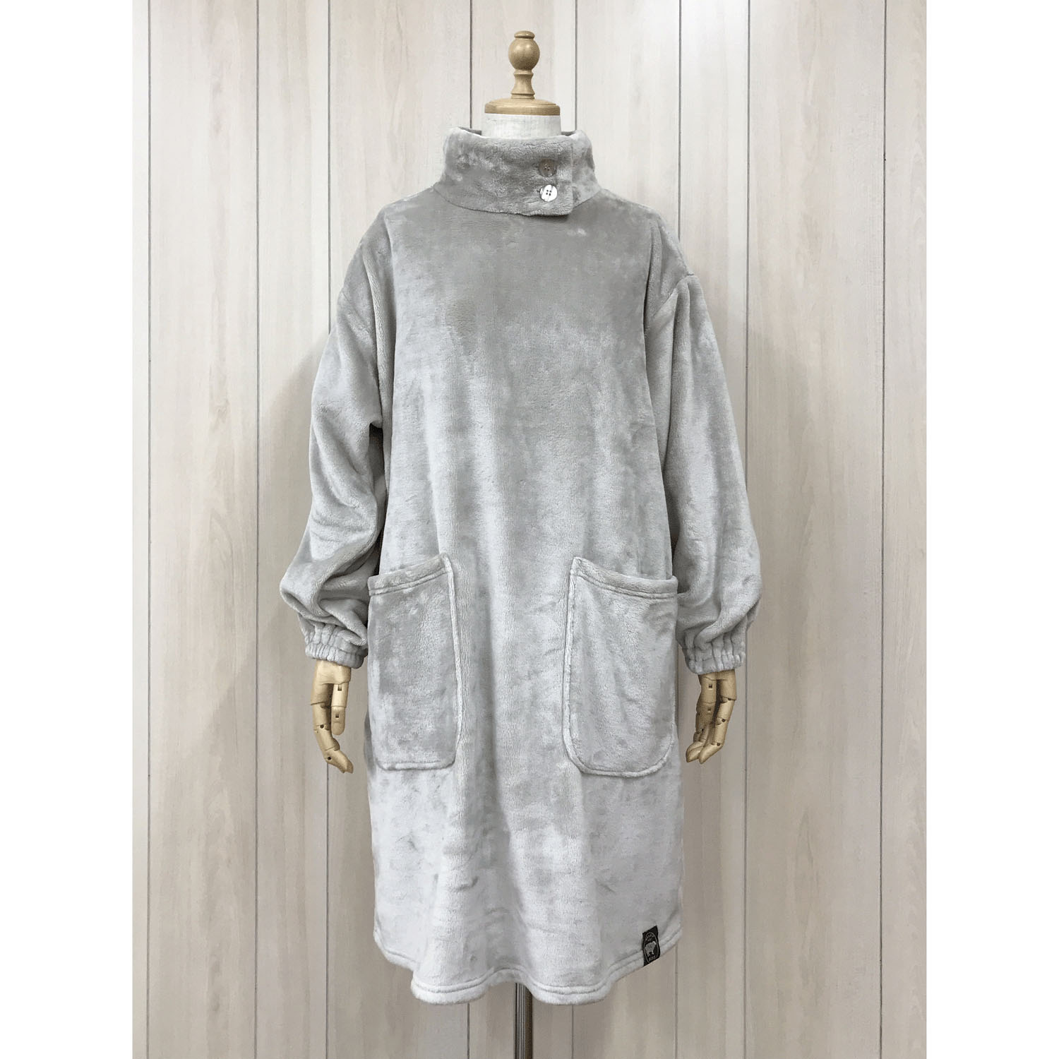 ECRU ファーボアハイネックカッポー - 画像9