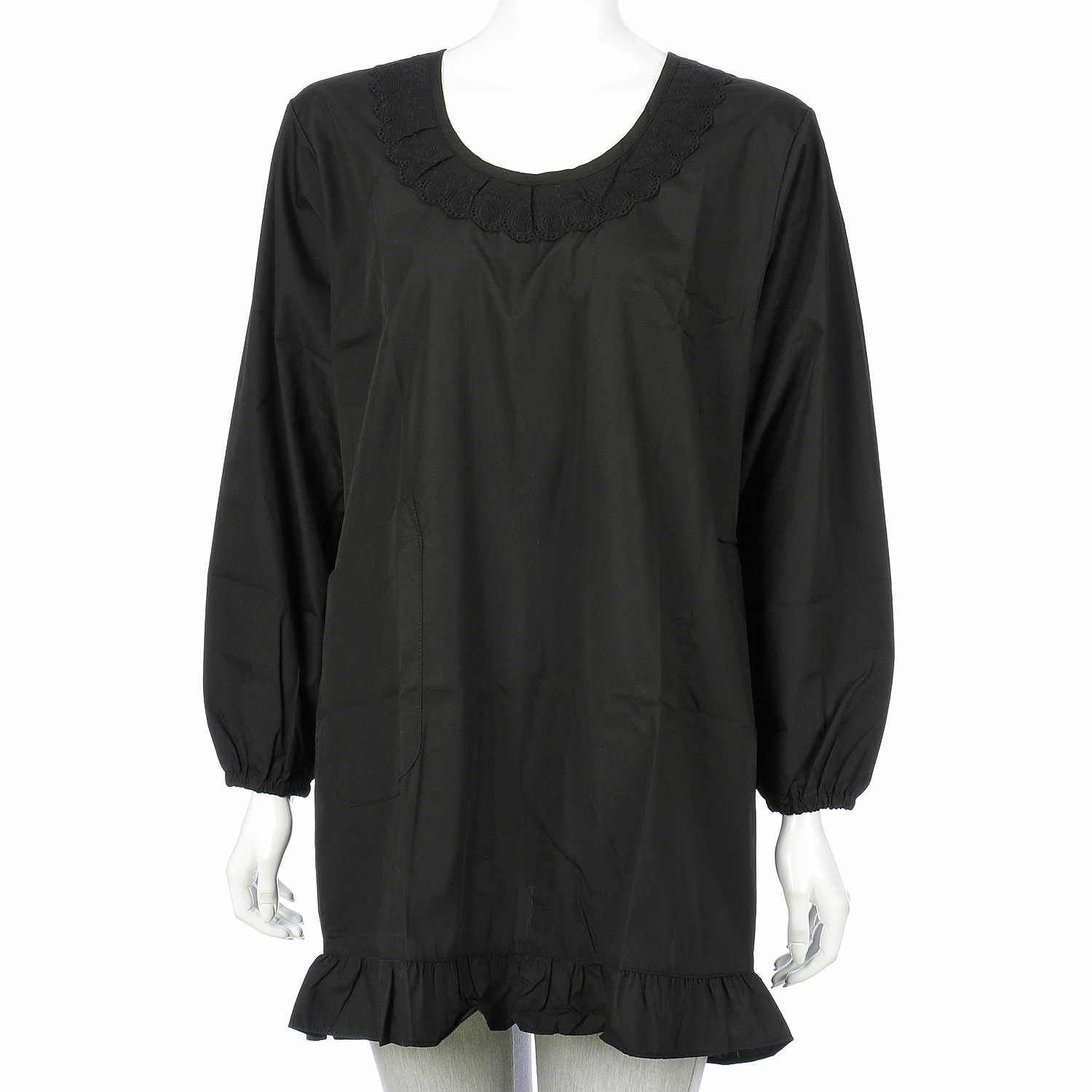 洋装 袋入り割烹着着 - 画像3