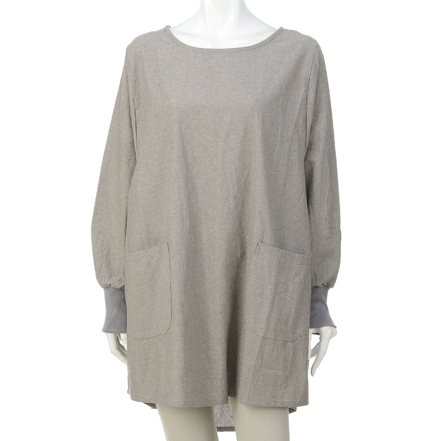 naturie 綿100％生地洗いタブリエ - 画像2