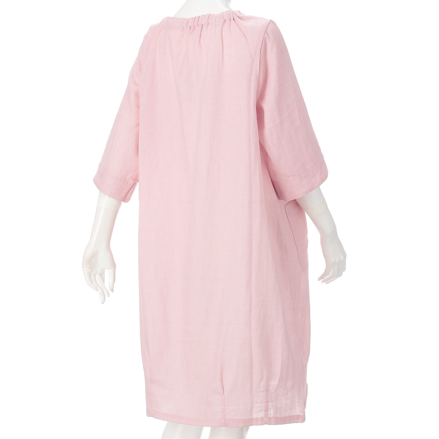 naturic ダブルガーゼワンピース - 画像2