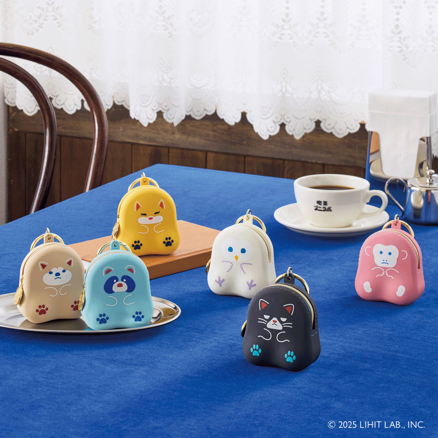 喫茶プニラボ おすわりミニポーチ - 画像2